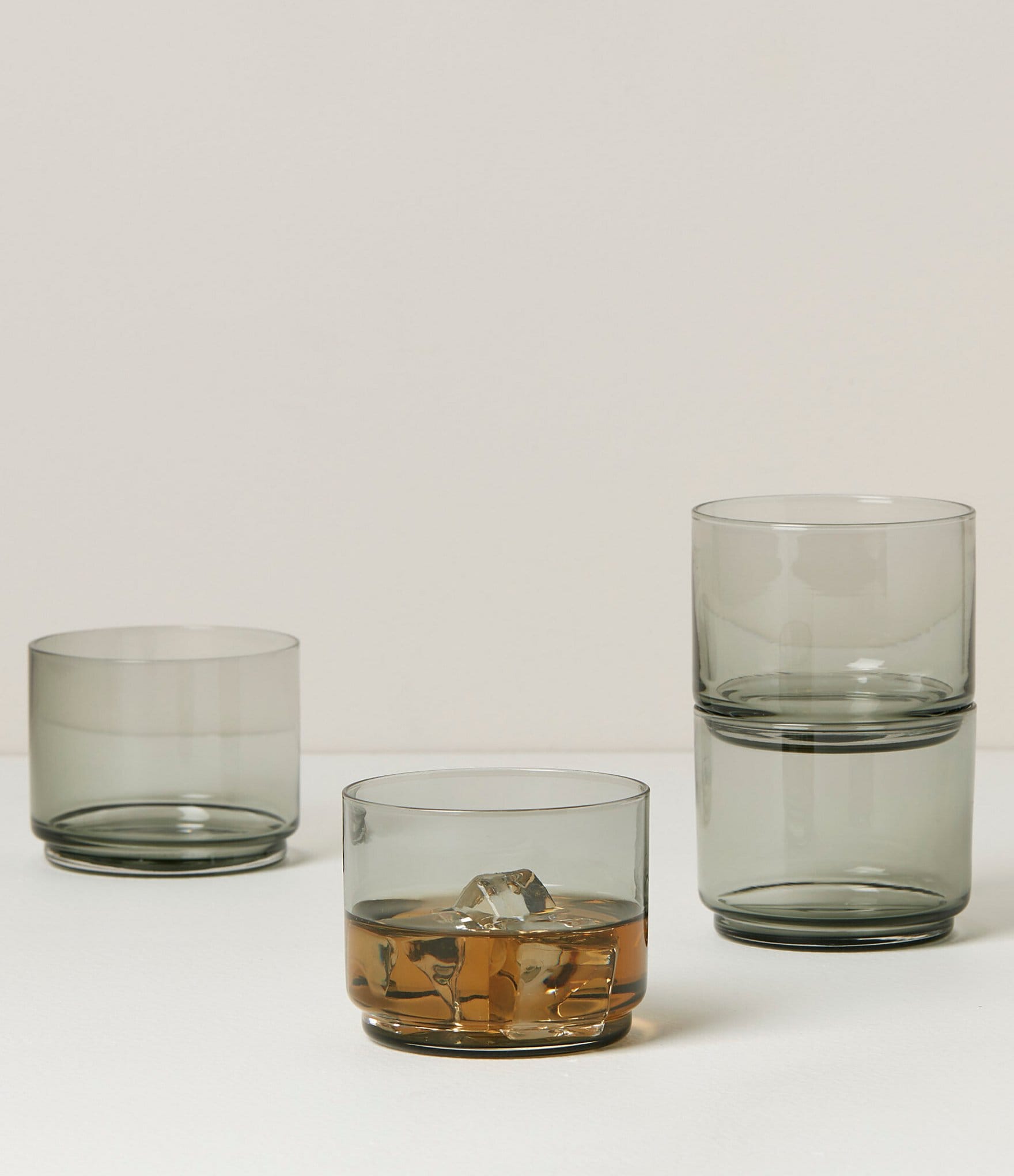 Lenox Tuscany Classics Stackable Short Glasses, Set of 4