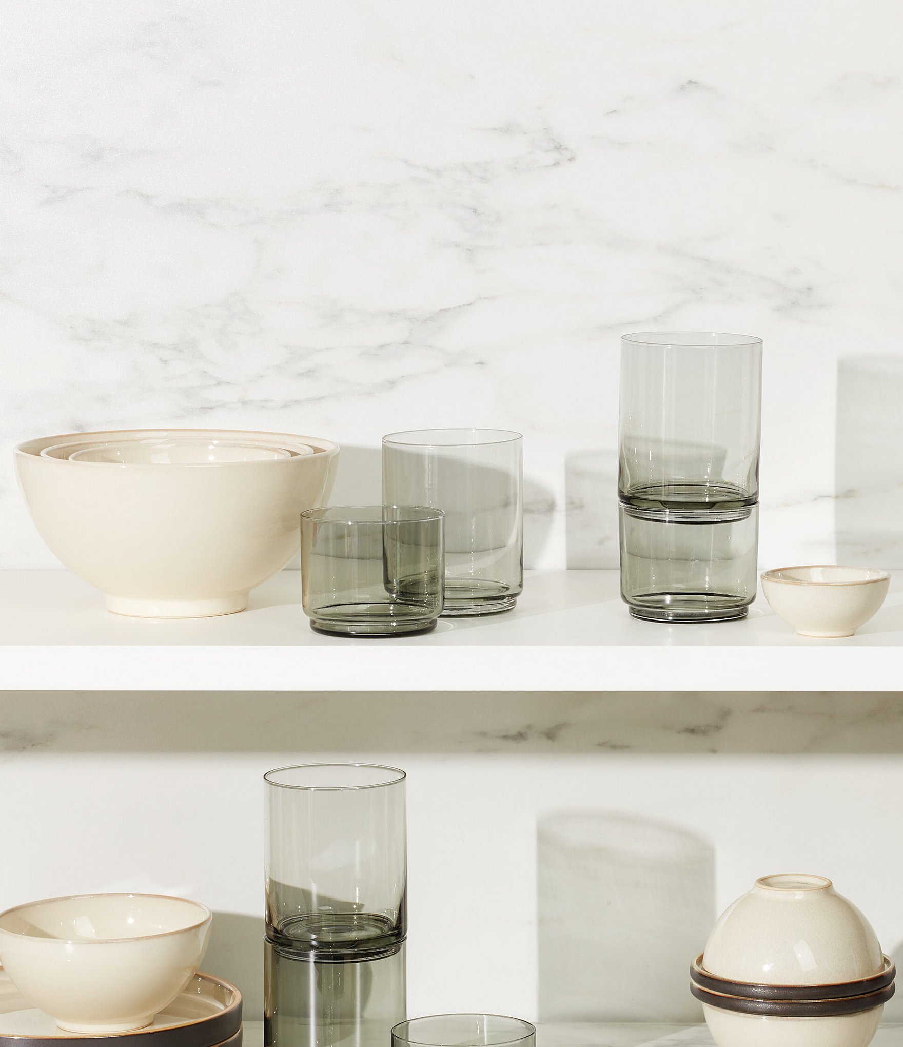 Lenox Tuscany Classics Stackable Short Glasses, Set of 4