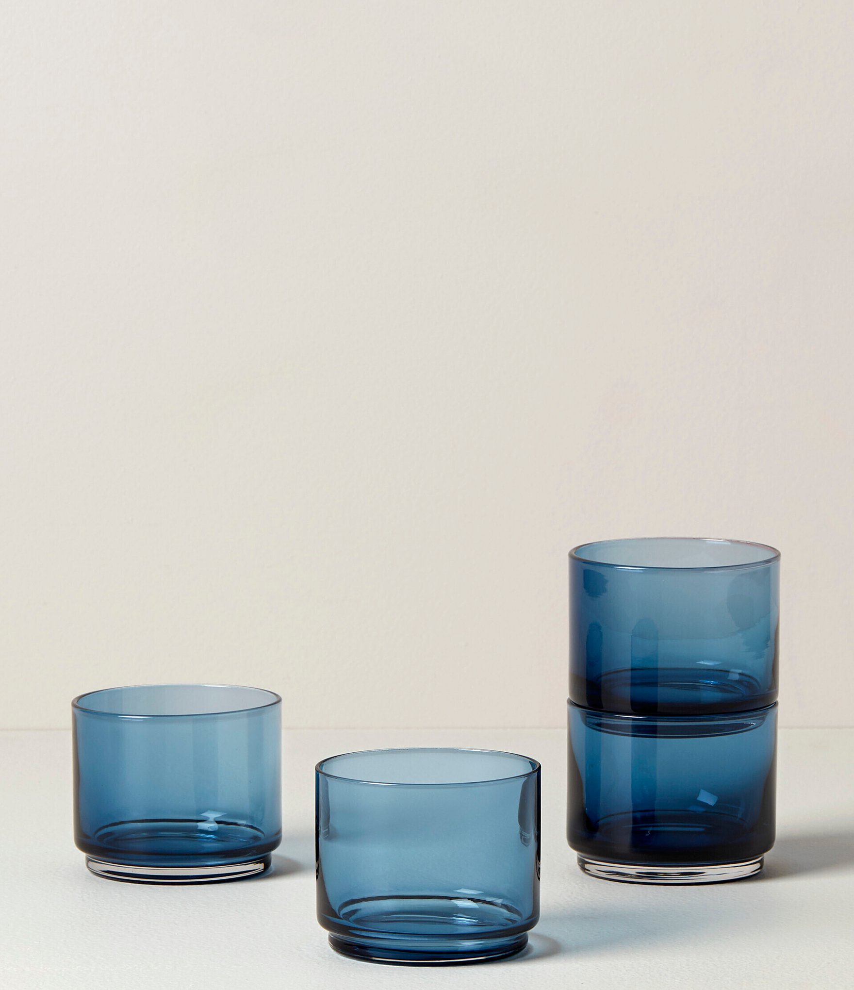 Lenox Tuscany Classics Stackable Short Glasses, Set of 4