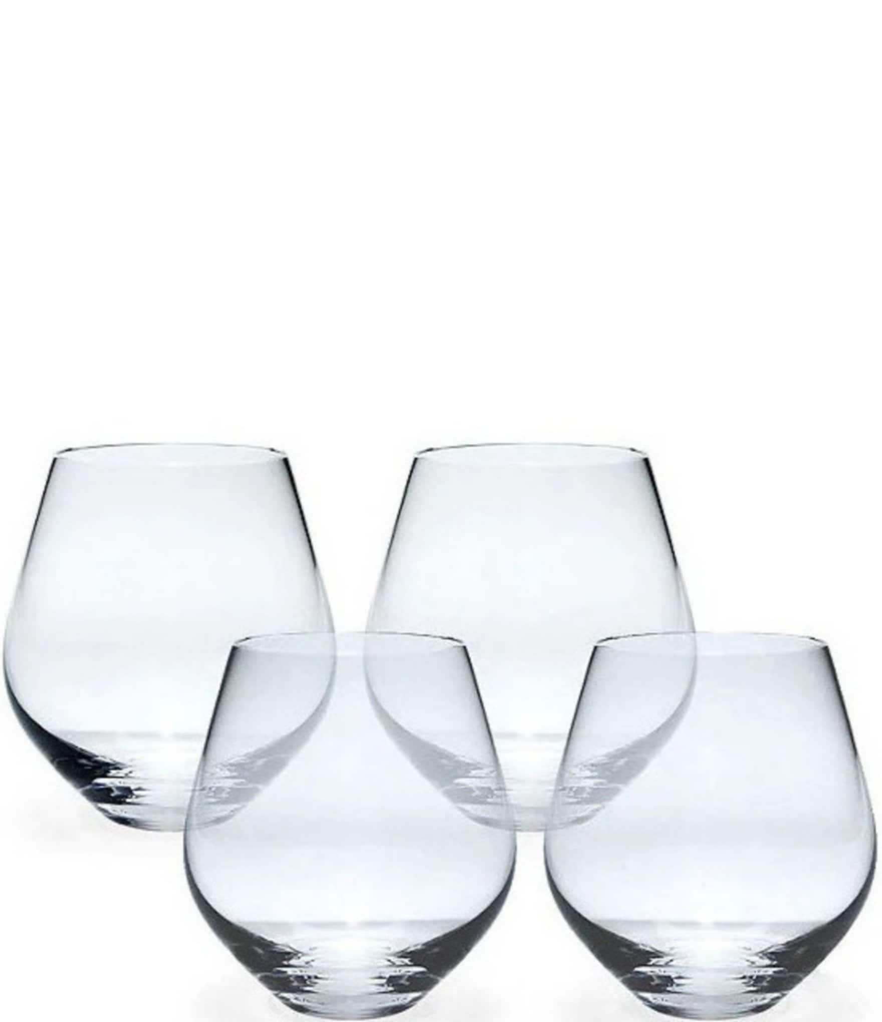 Lenox Tuscany Classics 4 Piece Stemless Red Wine Glass Set Dillard S