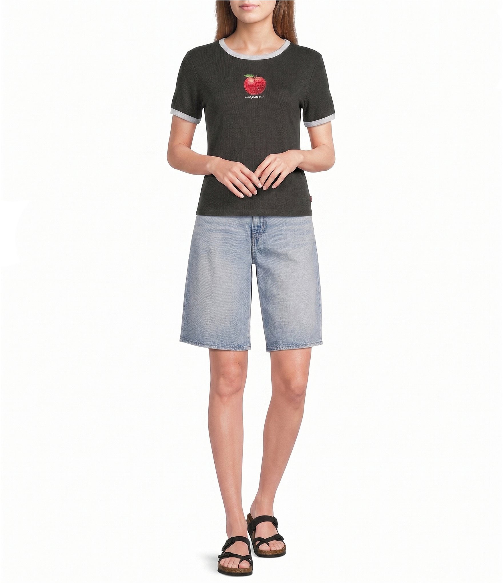 Levi's ® Rickie Slim Fit Short Sleeve T-Shirt
