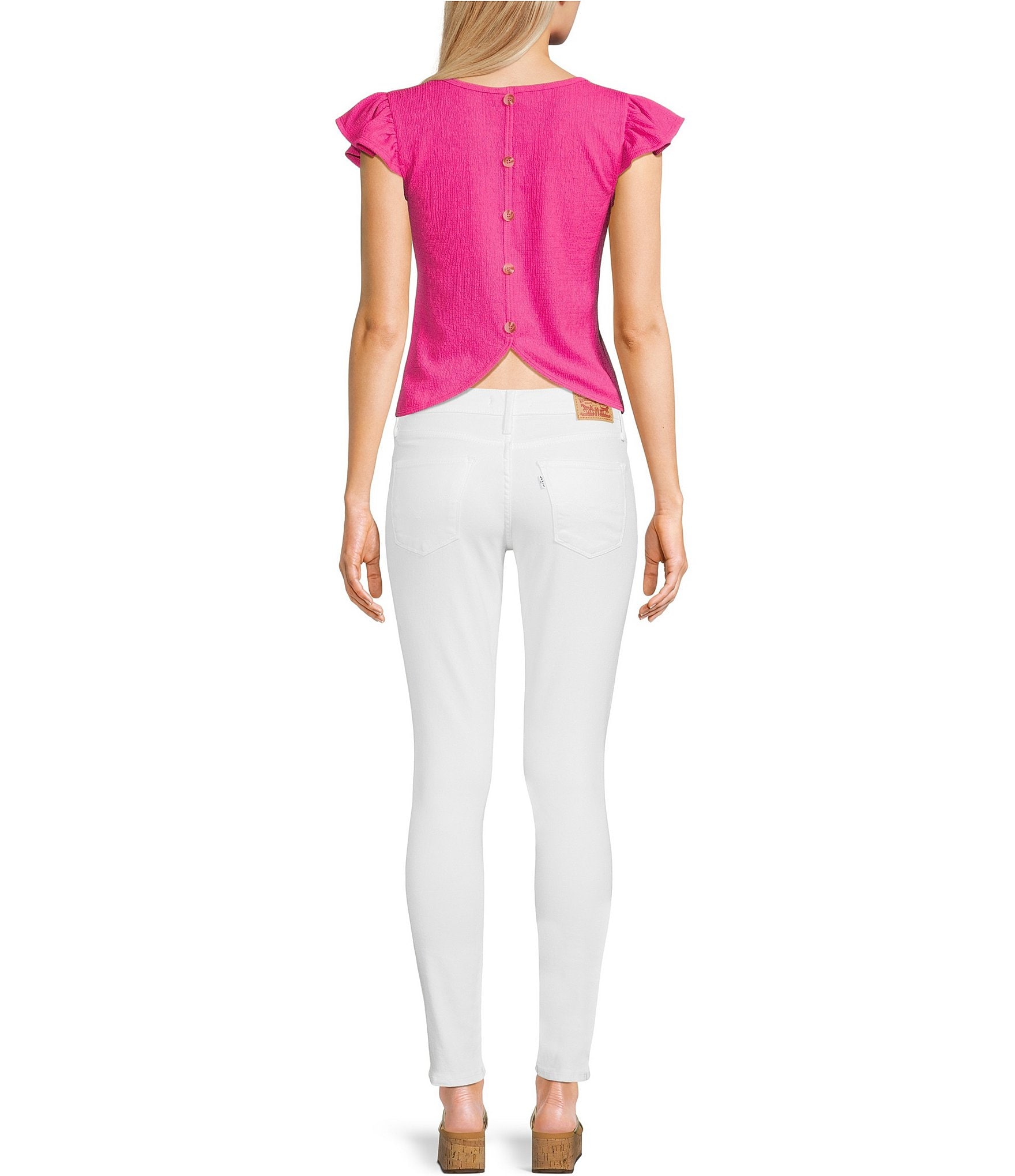 Levi's® 311 Shaping Mid Rise Ankle Straight Hem Skinny Jeans