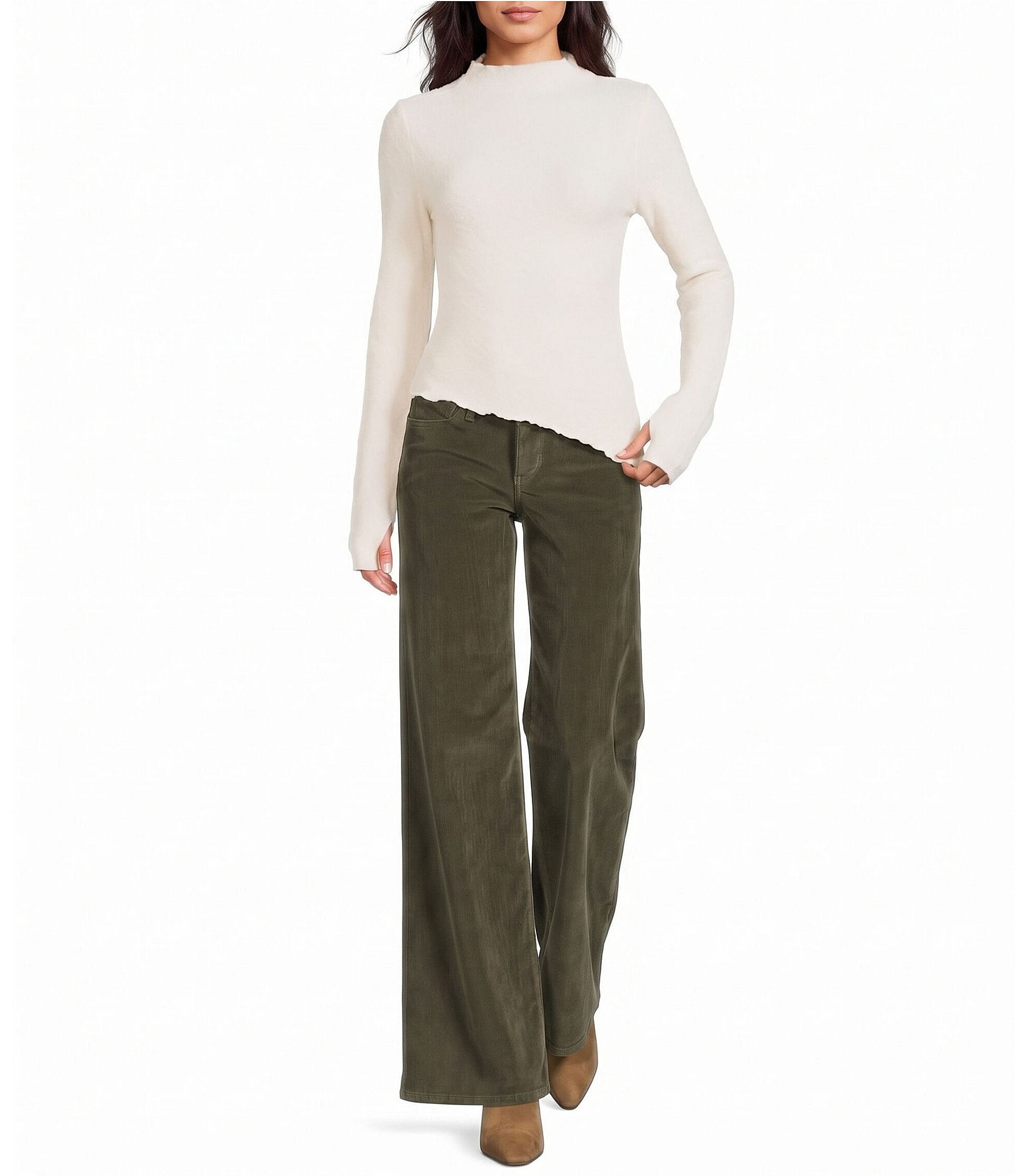 Levi's® 318 Shaping Mid Rise Wide Leg Jeans