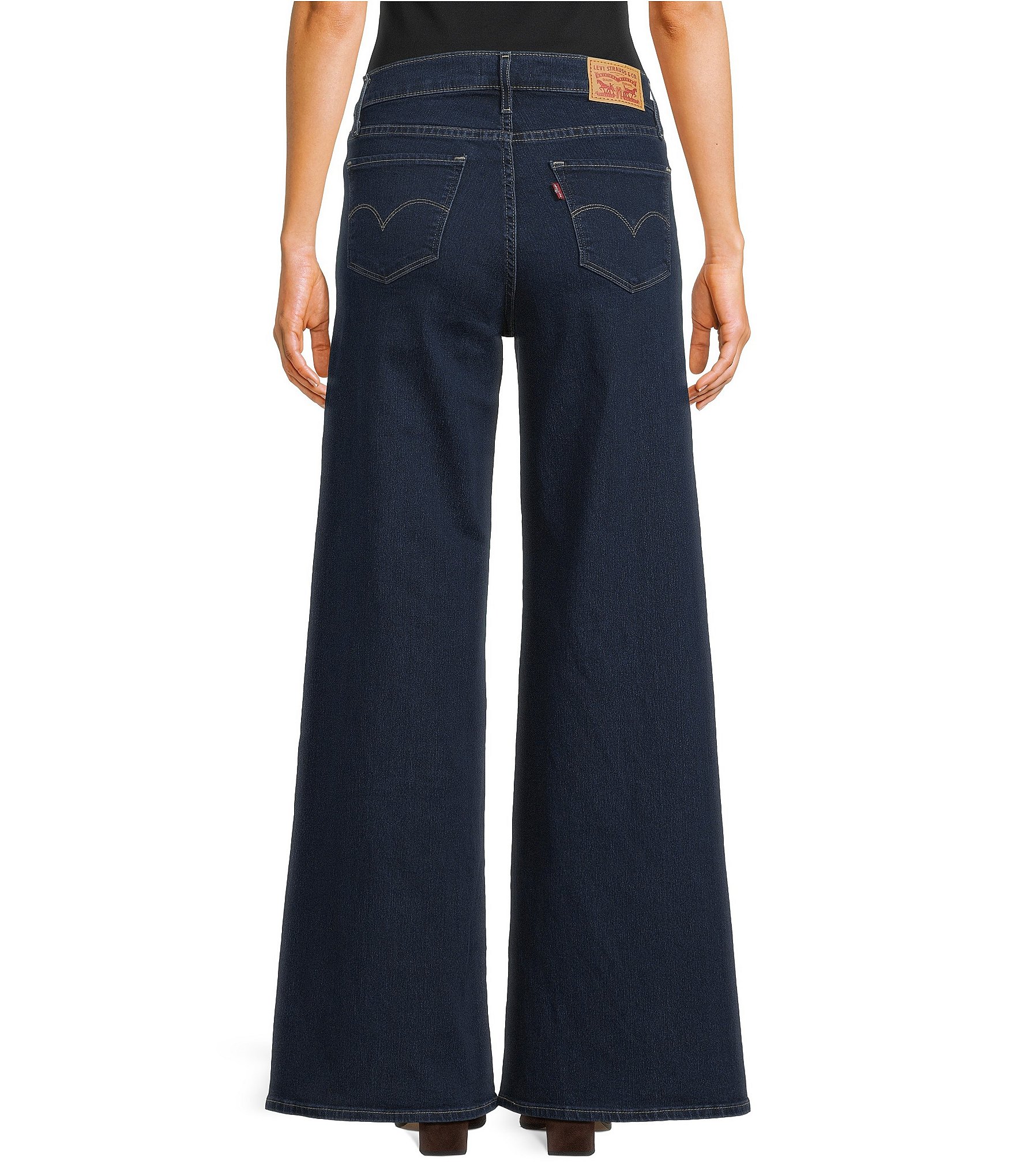 Levi's® 318 Shaping Mid Rise Wide Leg Jeans