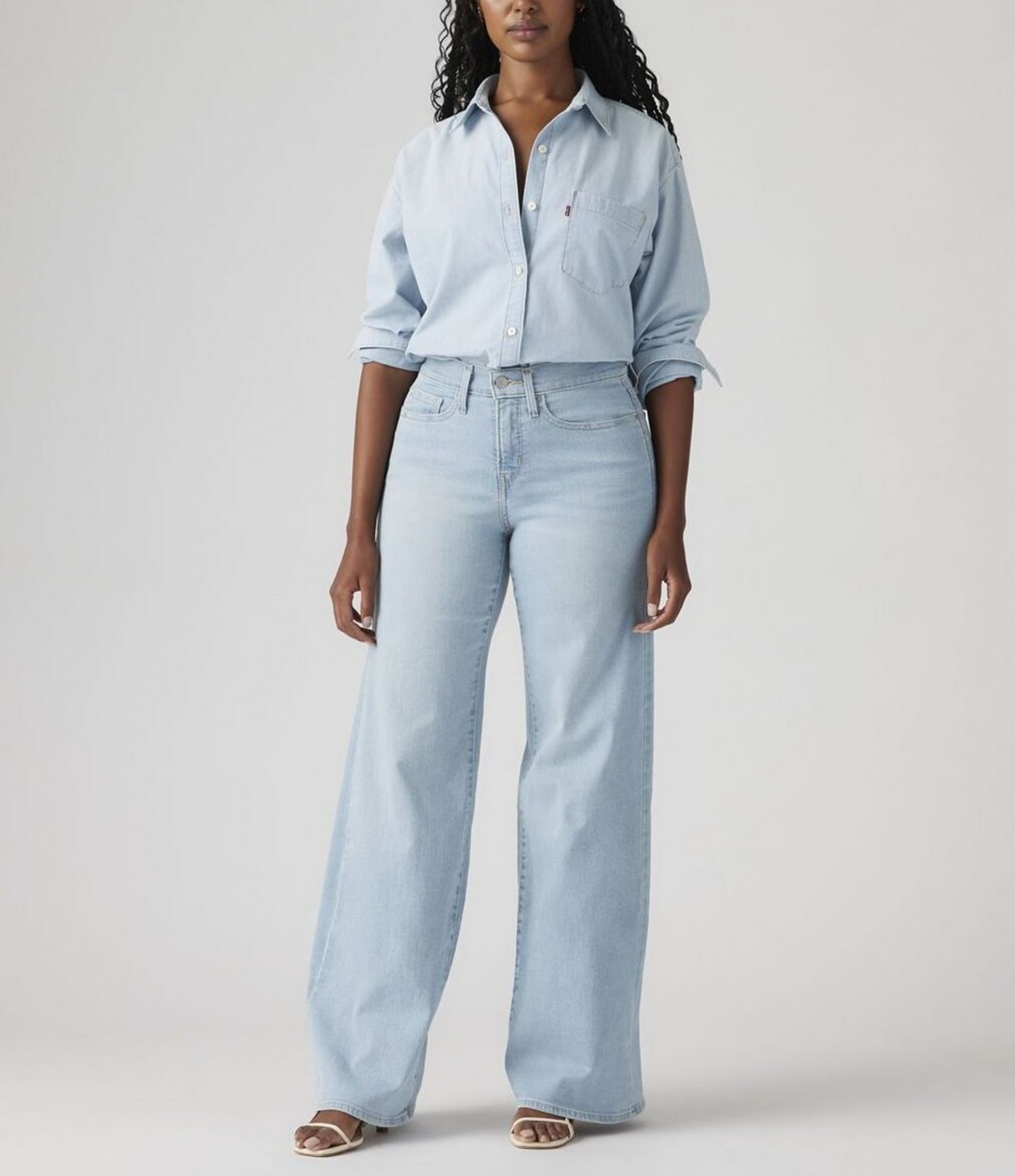 Levi's® 318 Shaping Mid Rise Wide Leg Jeans