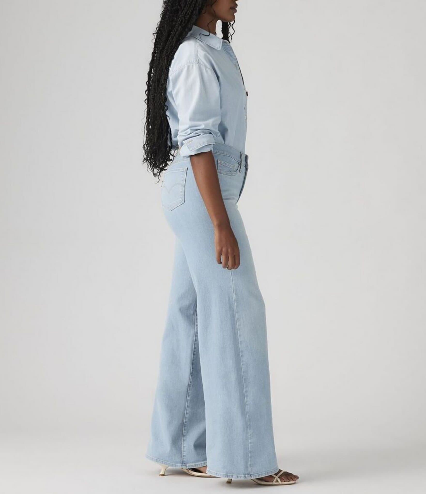 Levi's® 318 Shaping Mid Rise Wide Leg Jeans