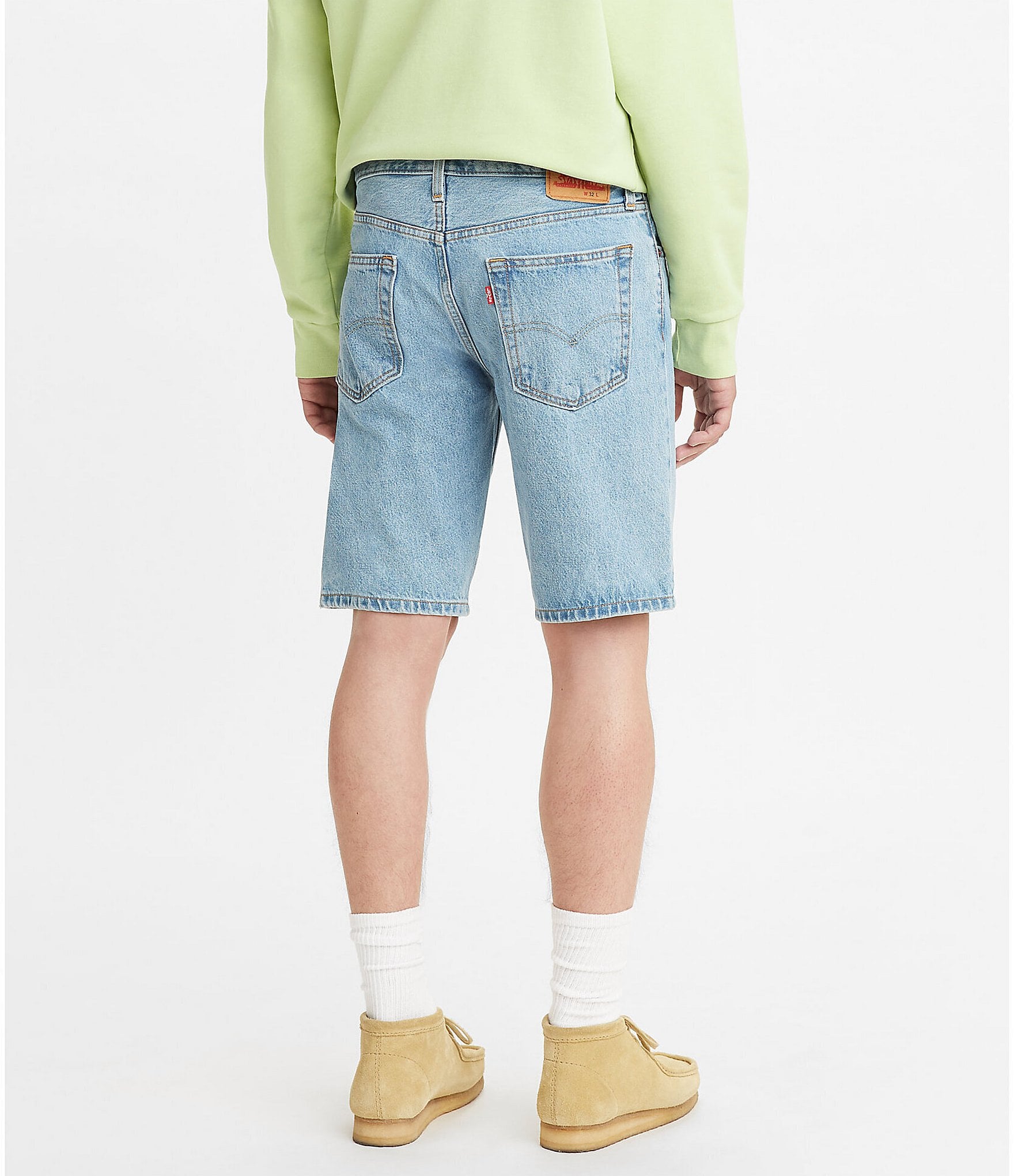 Levi's® 405 Straight Fit 10#double; Inseam Shorts