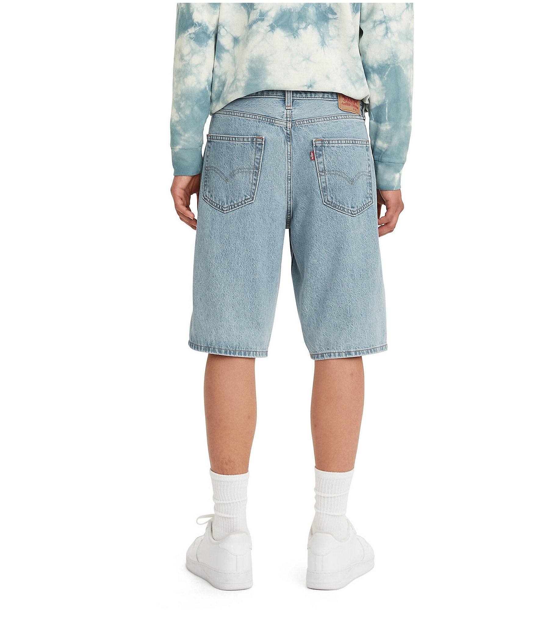 Levi's® 469 Loose Fit 12#double; Inseam Denim Shorts