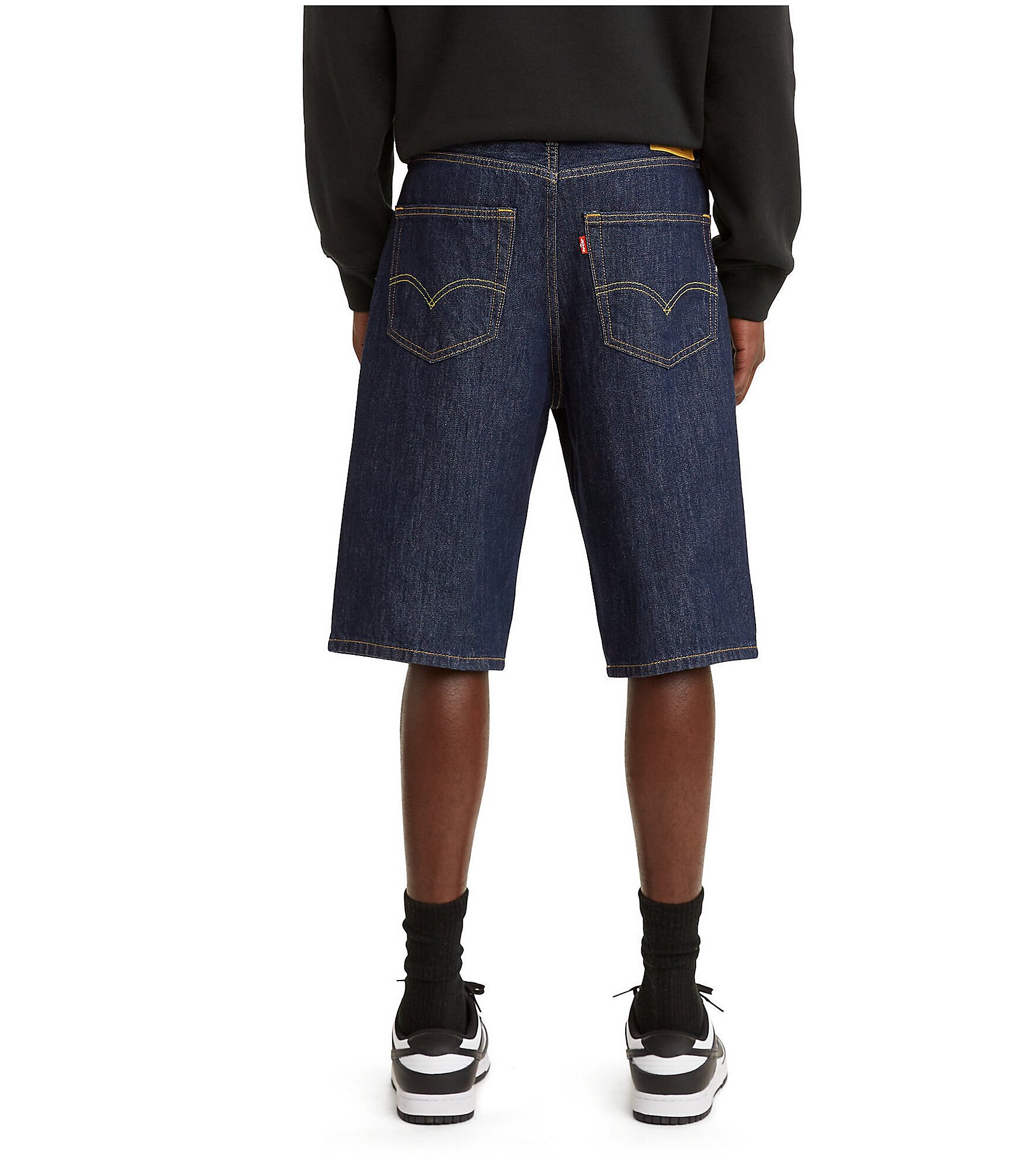 Levi's® 469 Loose Fit 12#double; Inseam Denim Shorts