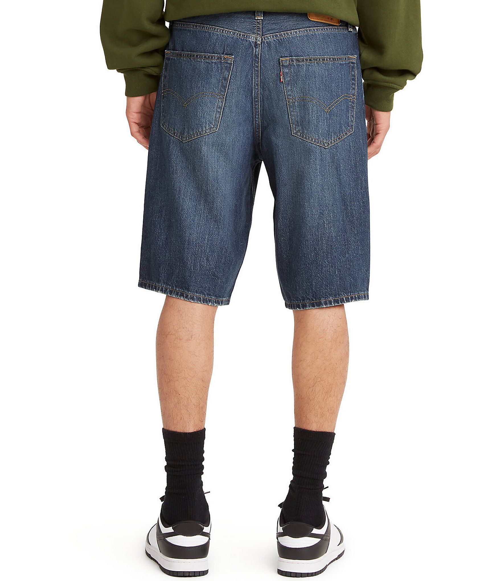 Levi's® 469 Loose Fit 12#double; Inseam Denim Shorts