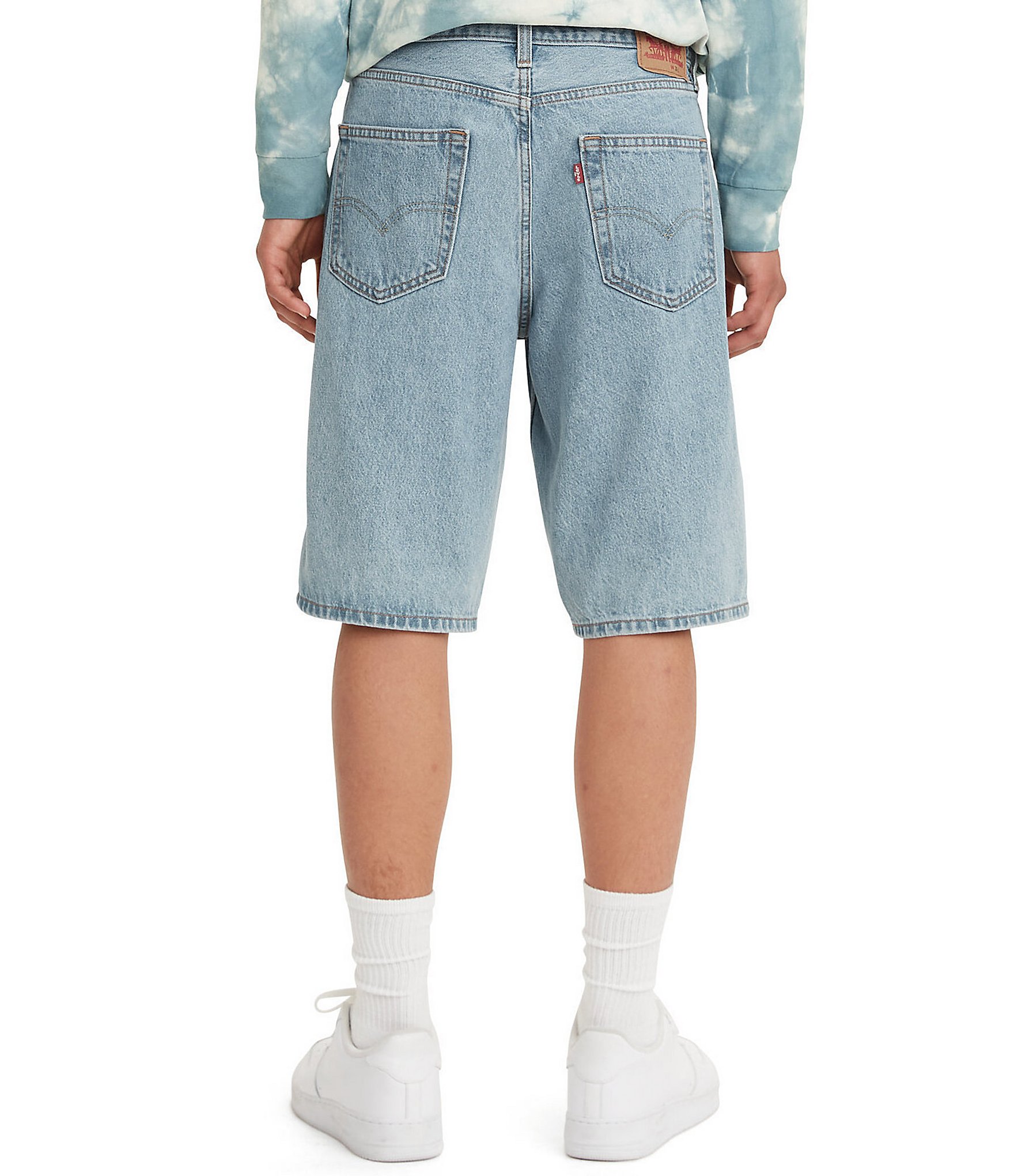 Levi's® 469 Loose Fit 12#double; Inseam Denim Shorts