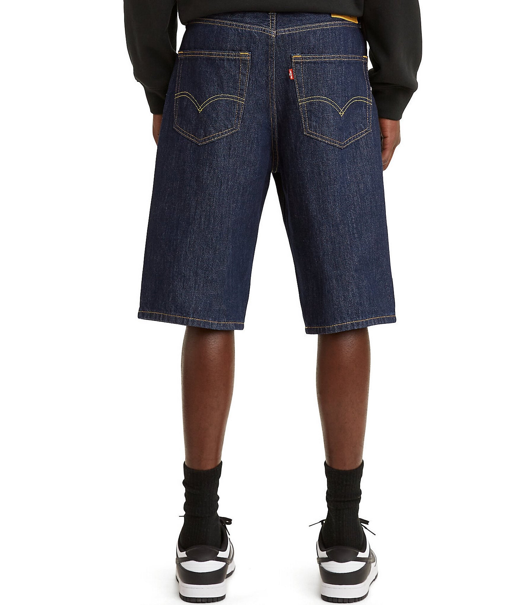 Levi's® 469 Loose Fit 12#double; Inseam Denim Shorts