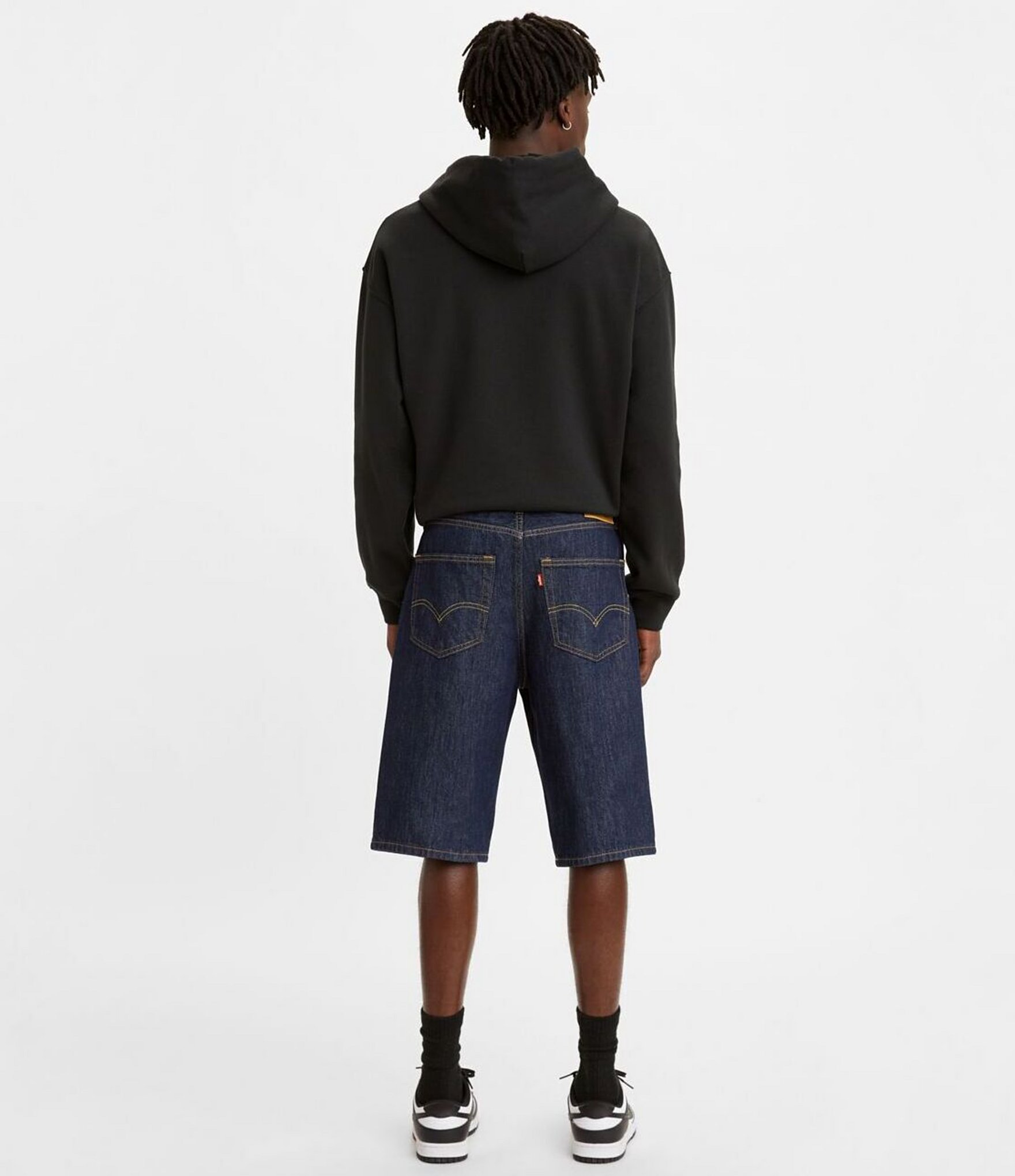 Levi's® 469 Loose Fit 12#double; Inseam Denim Shorts