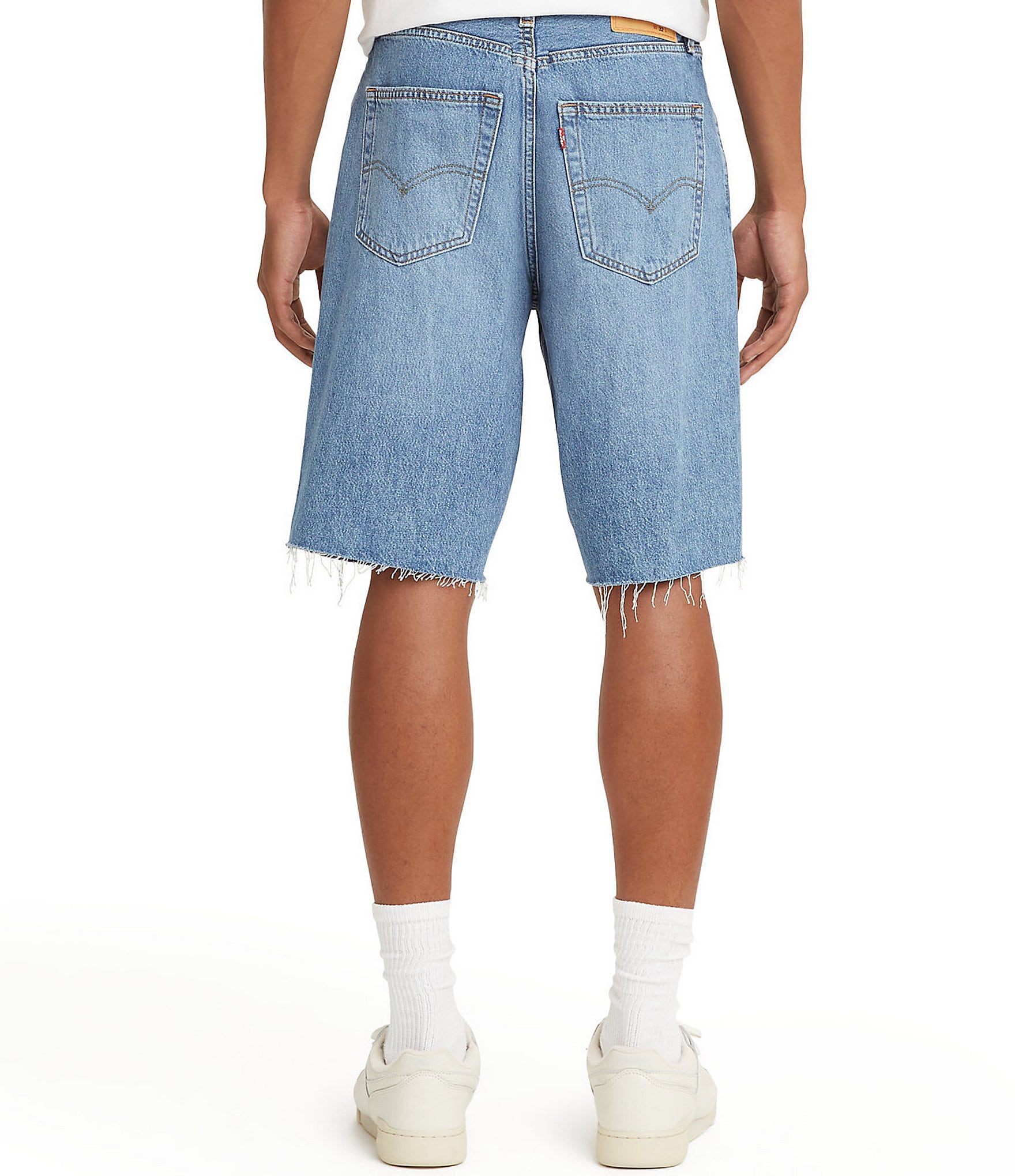 Levi's® 469 Loose Fit 12#double; Inseam Denim Shorts