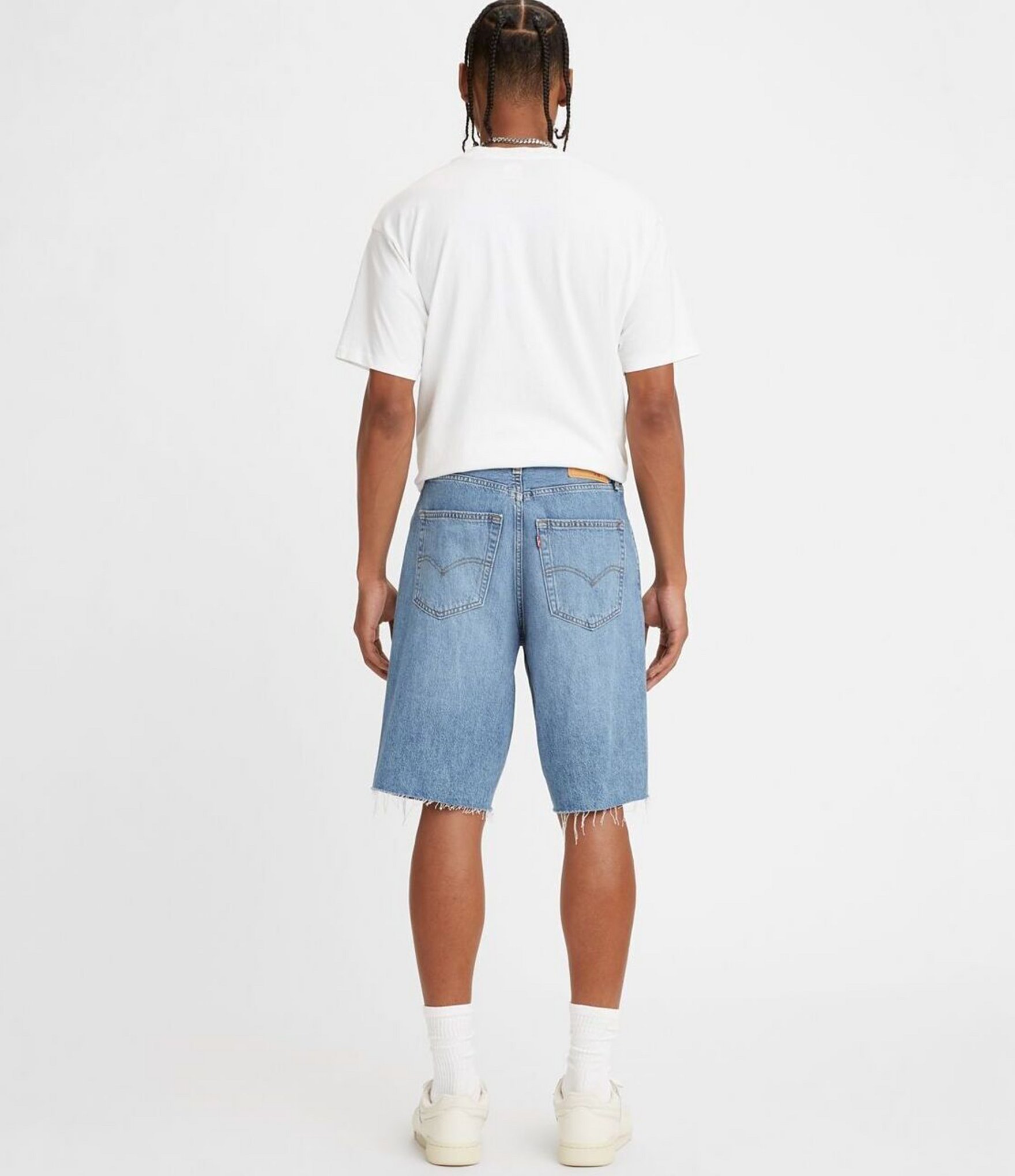 Levi's® 469 Loose Fit 12#double; Inseam Denim Shorts