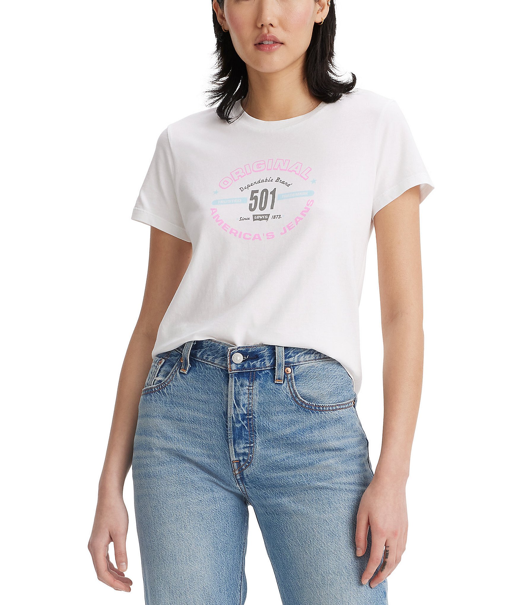 Levi's® 501® Day Perfect Graphic T-Shirt | Dillard's