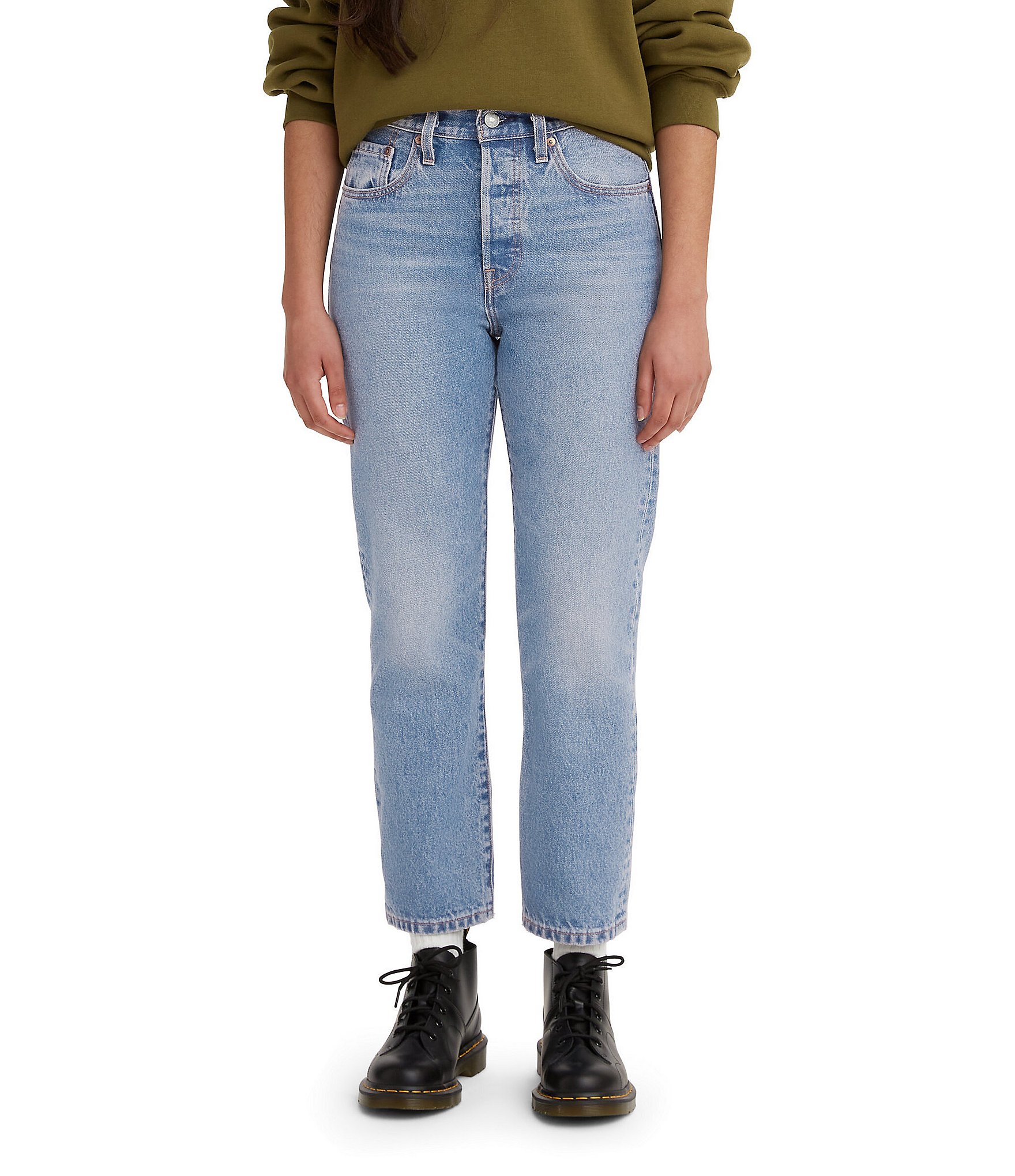 Levis high sale rise crop