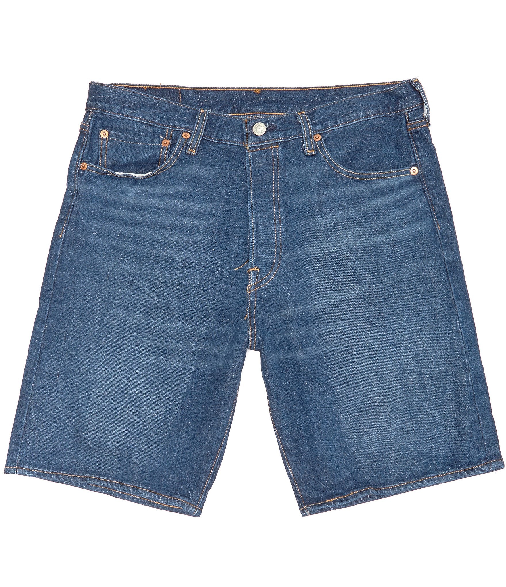 Levi's® 501 Original Fit 9#double; Inseam Stretch Jean Shorts