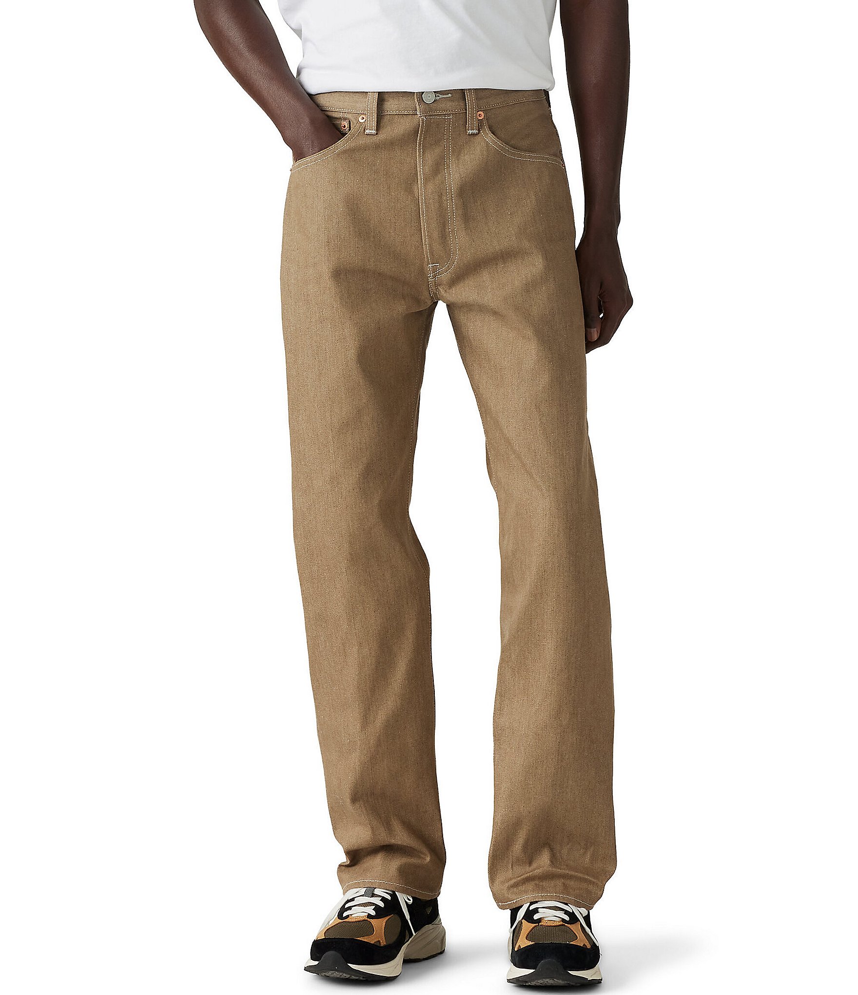 Levi's® 501 Original Shrink-To-Fit Straight Leg Jeans