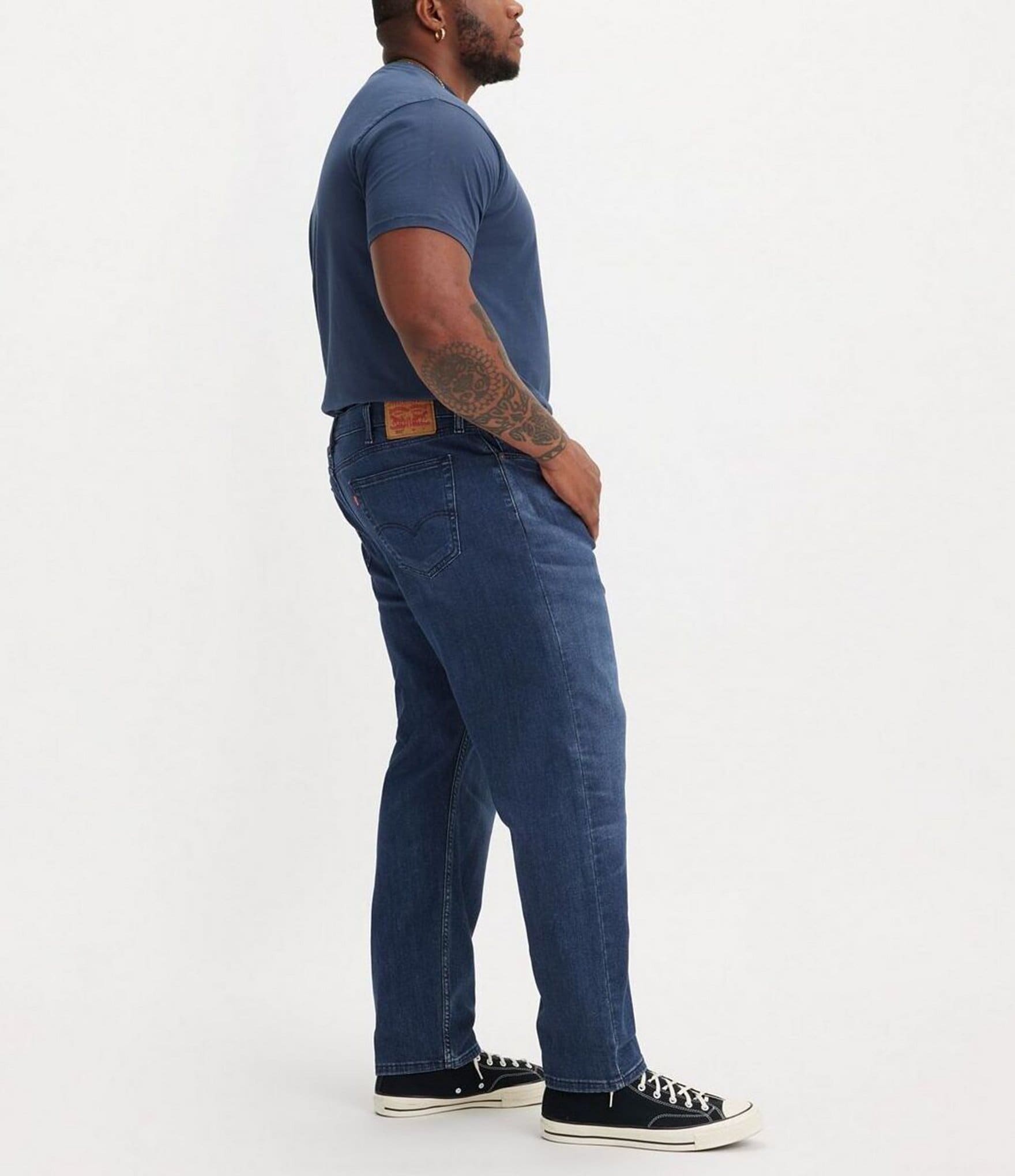 Levi's® Big & Tall 502 Regular Fit Tapered Stretch Jeans