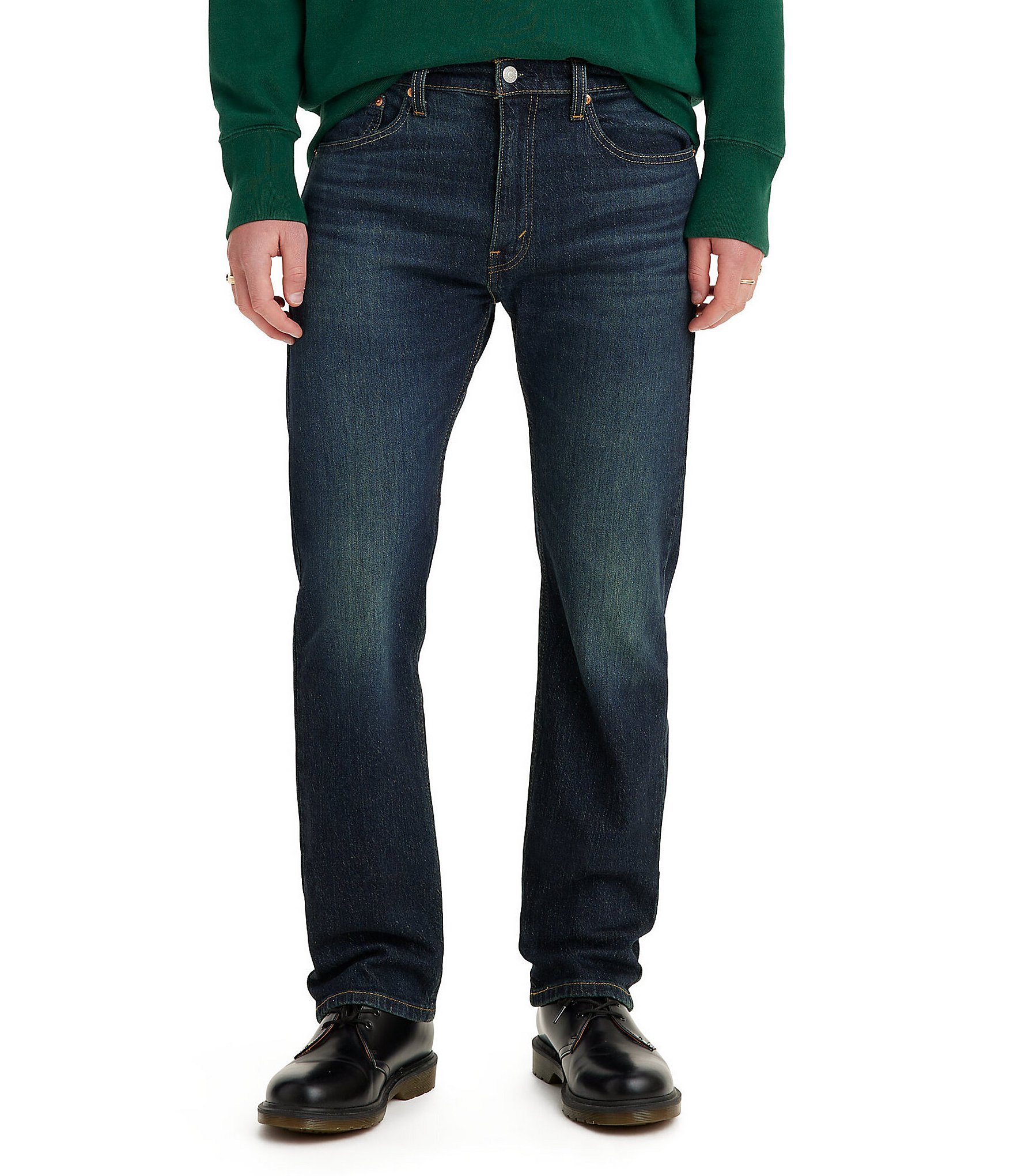 Levi's® 505™ Overdyed Regular Fit Jeans | Dillard's
