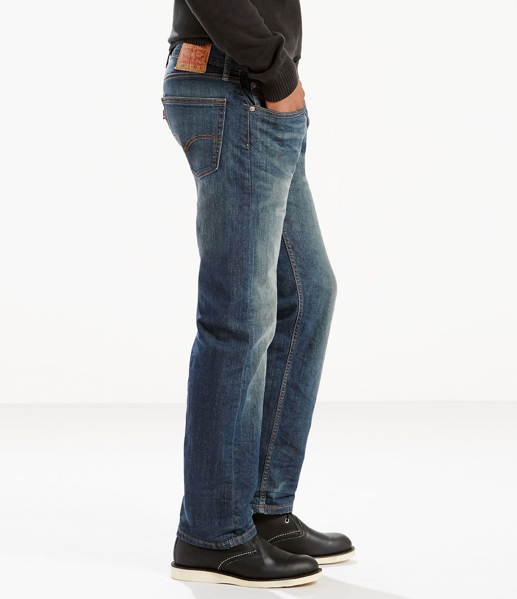 Levi's® 505 Stretch Regular Fit Jeans