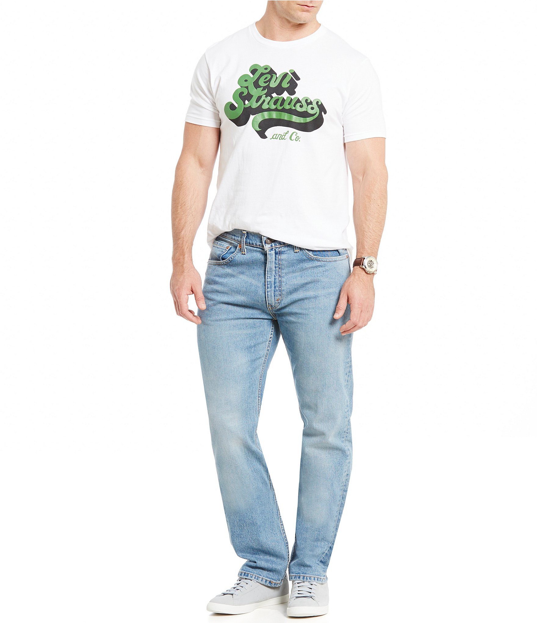 Levi's® 505 Stretch Regular Fit Jeans