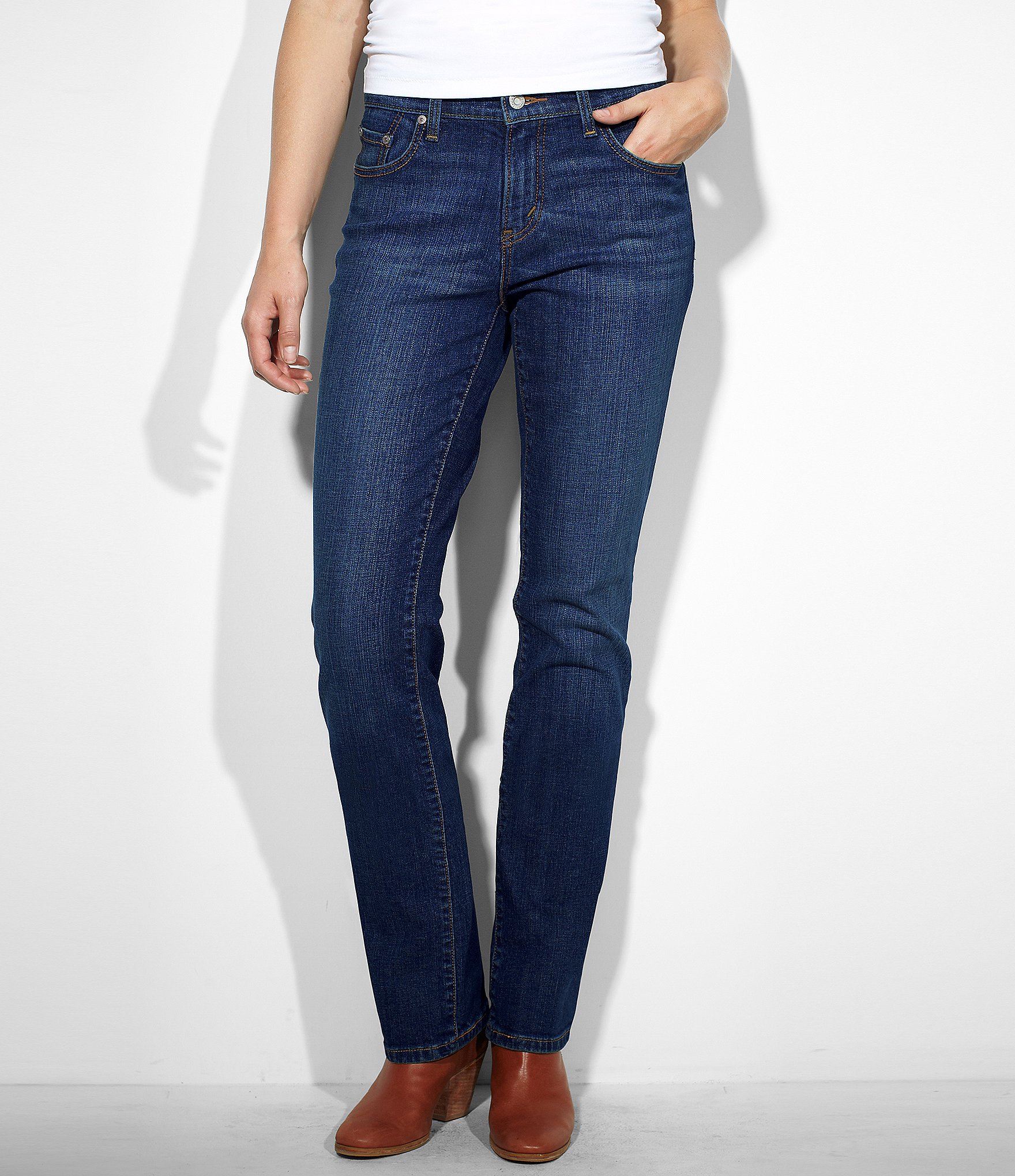 Levi's® 505 Straight-Leg Jeans | Dillards