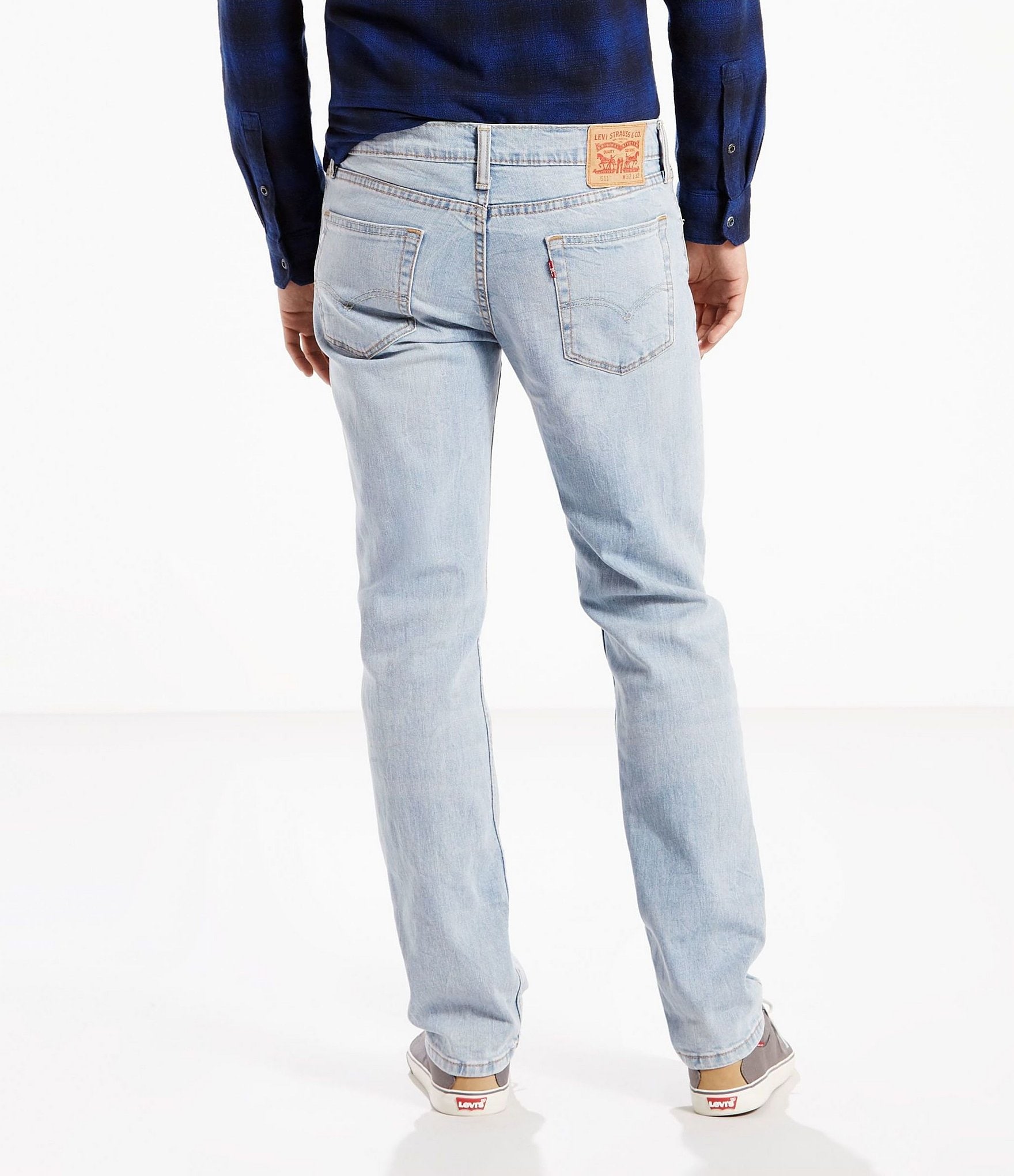 Levi's® 511 Stretch Slim Fit Straight Leg Jeans