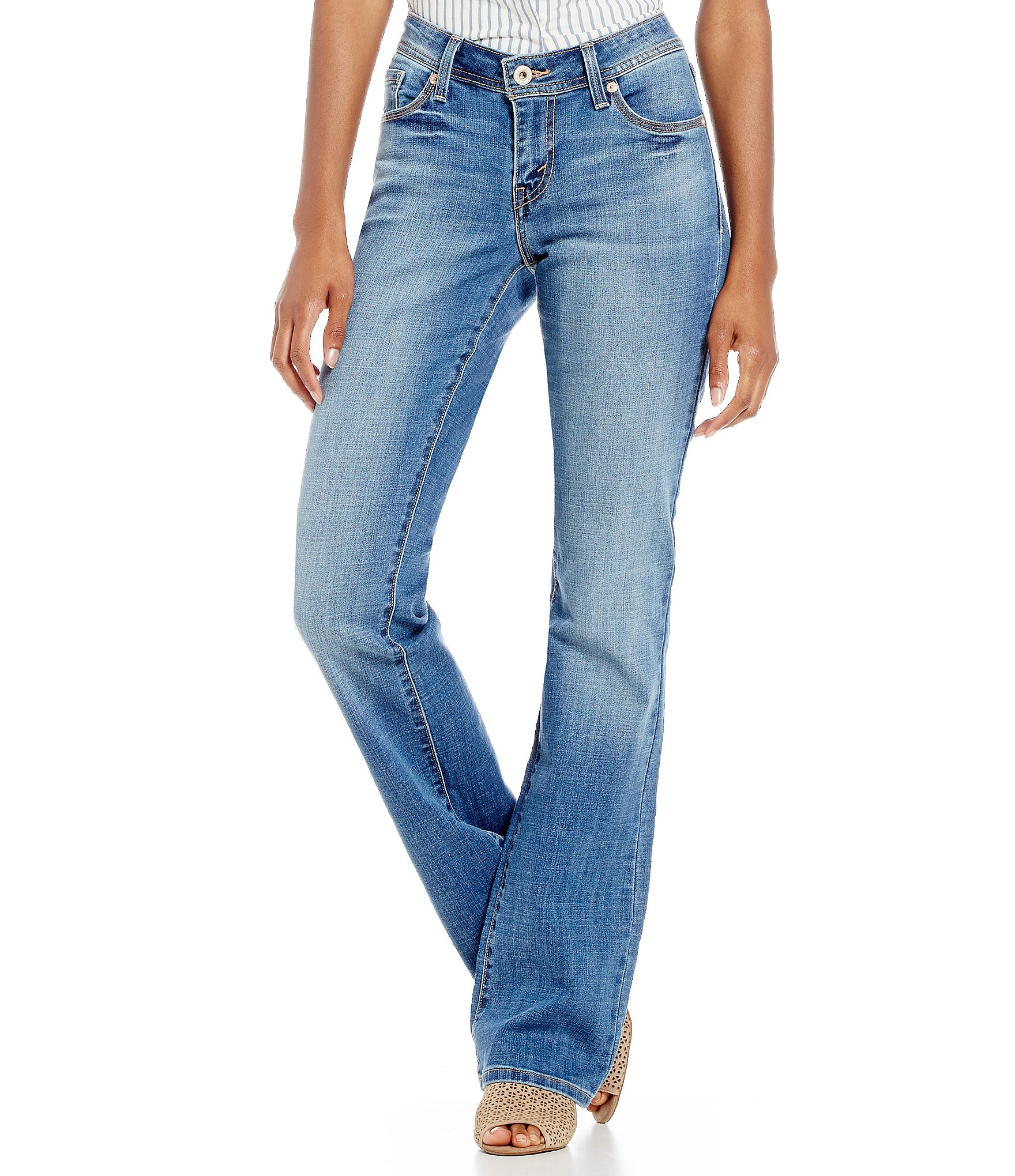 levi's curvy bootcut jeans