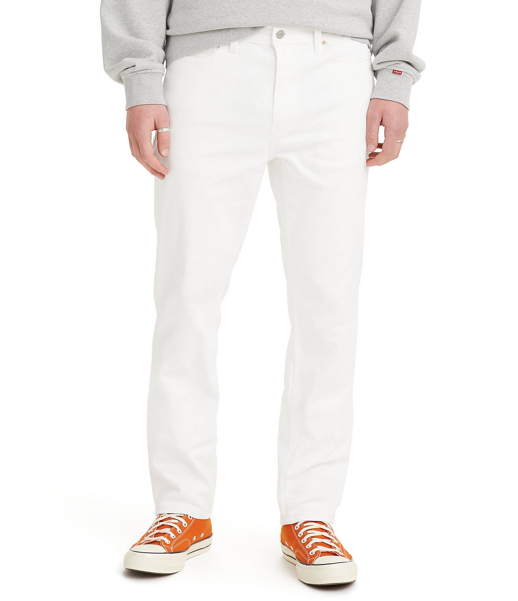 levis jeans white mens