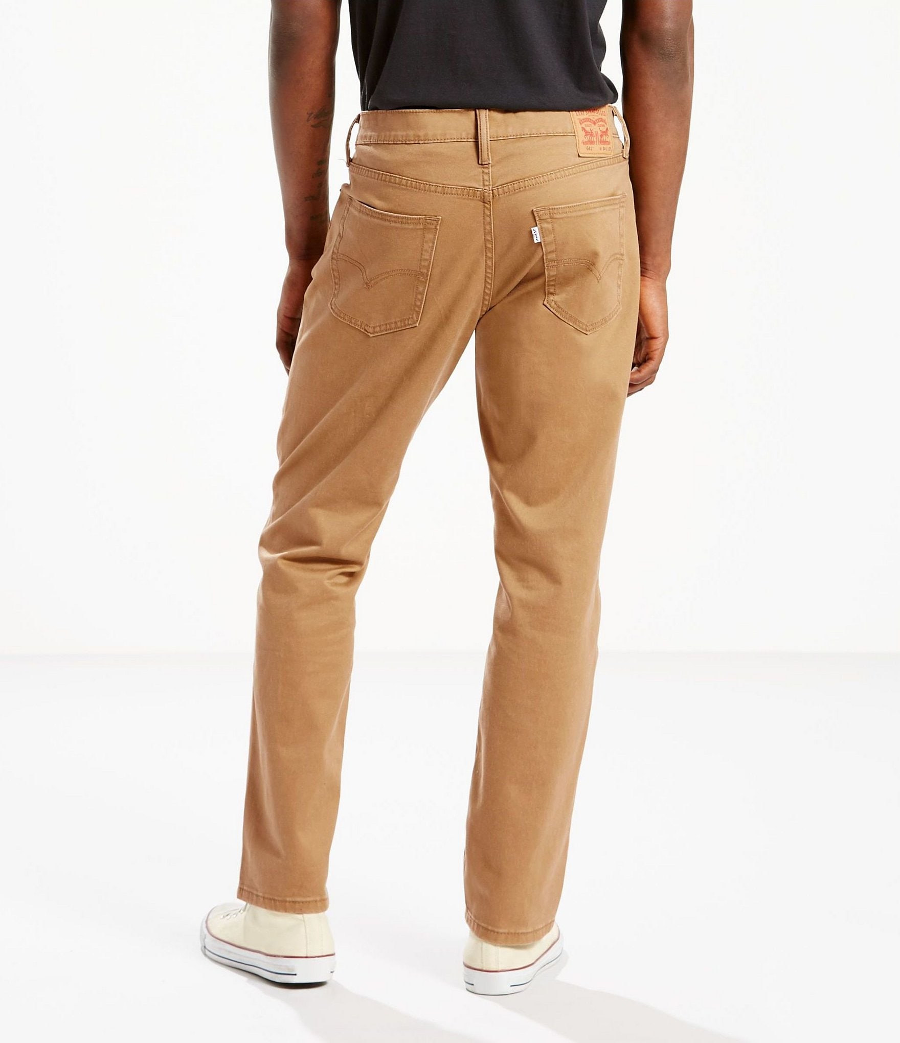 Levi's® 541 Athletic-Fit Stretch Twill Flat Front Pants