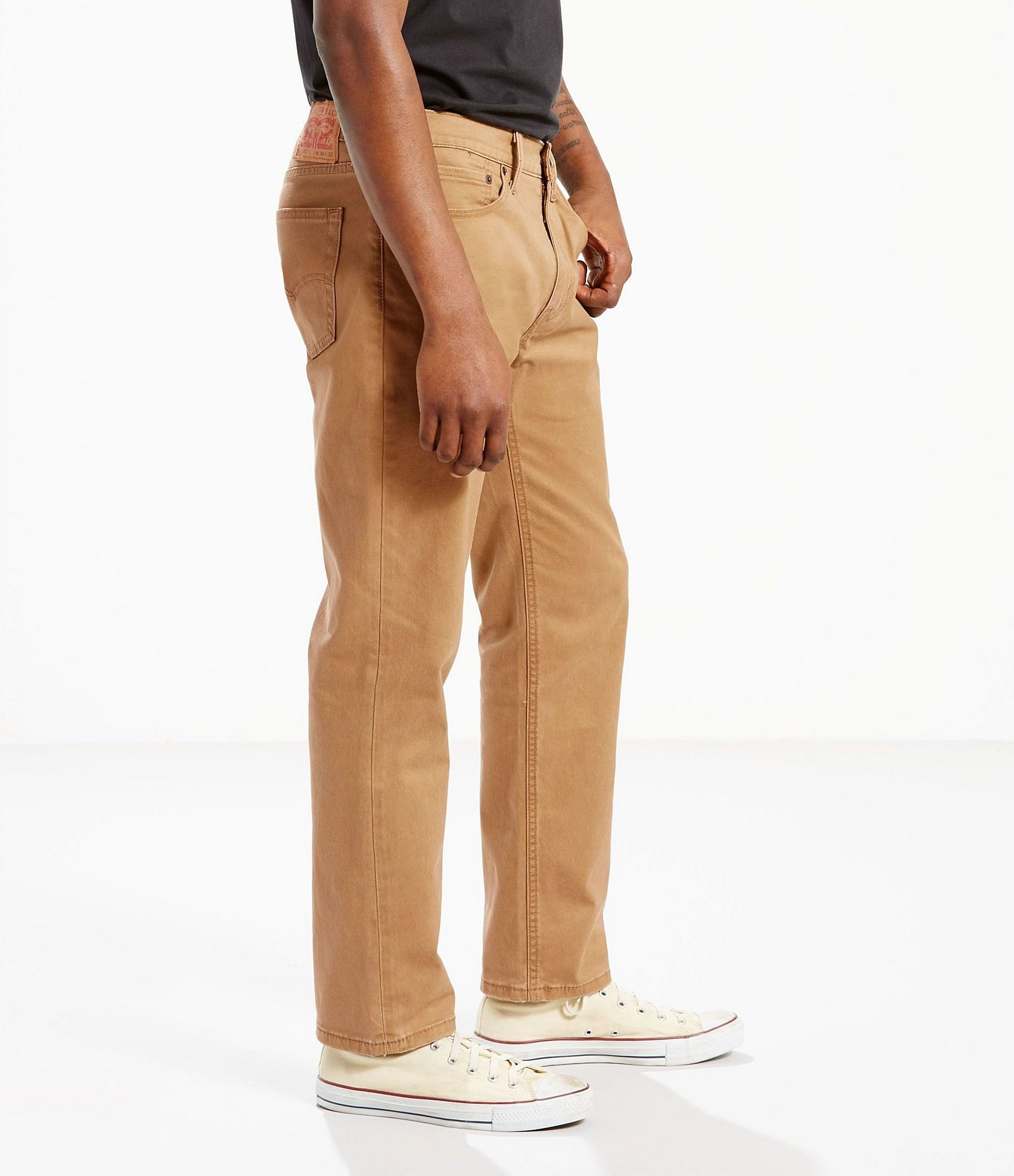 Levi's® 541 Athletic-Fit Stretch Twill Flat Front Pants