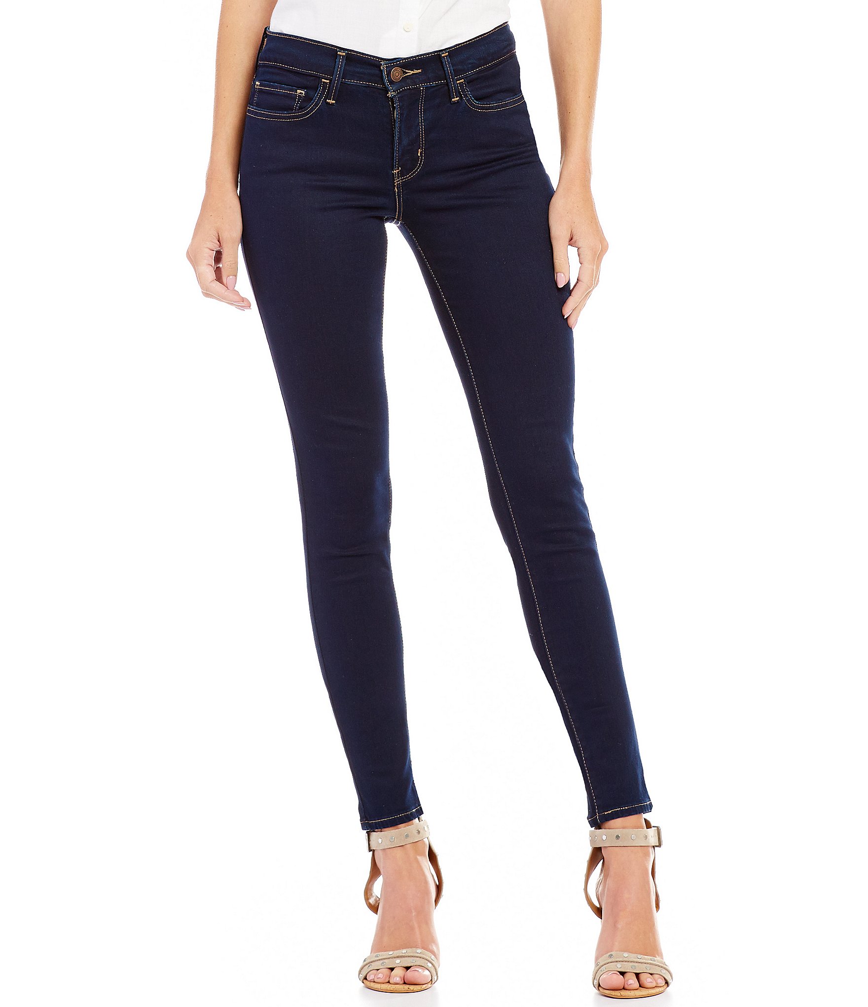 Levi's® 710 Stretch Super Skinny Jeans | Dillard's