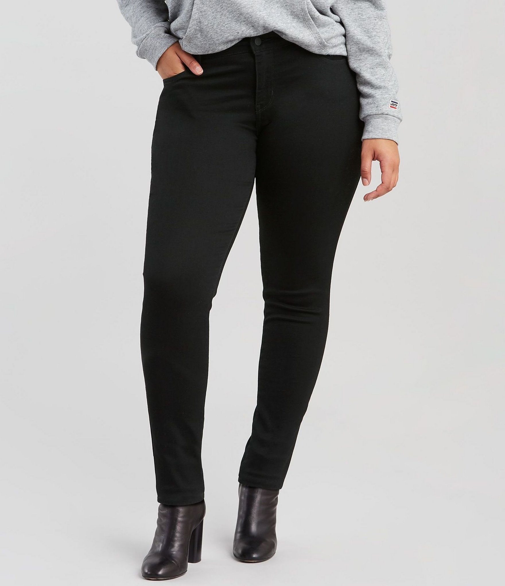 Levi's® 711 Plus Size Stretch Skinny Jeans | Dillard's