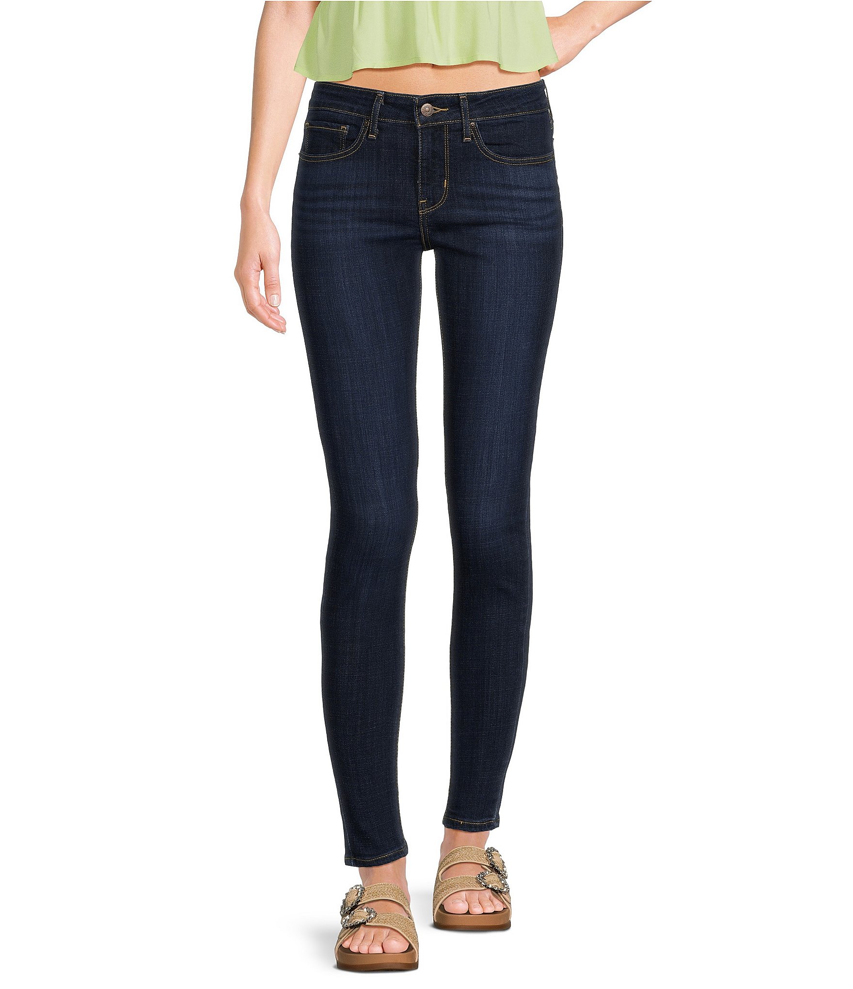 Levi's® 711 Mid Rise Skinny Jeans | Dillard's