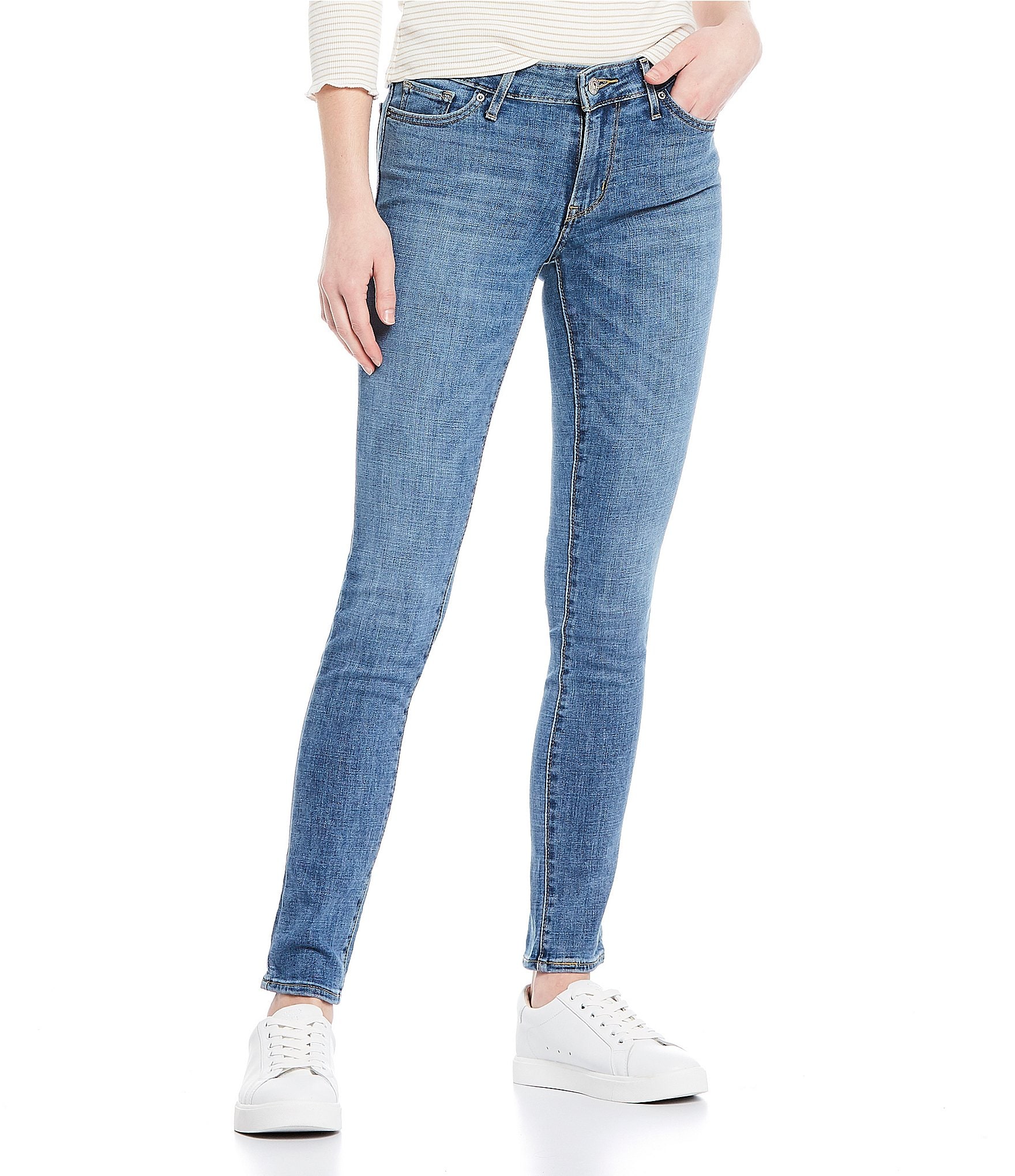 Levi's® 711 Mid Rise Skinny Jeans 