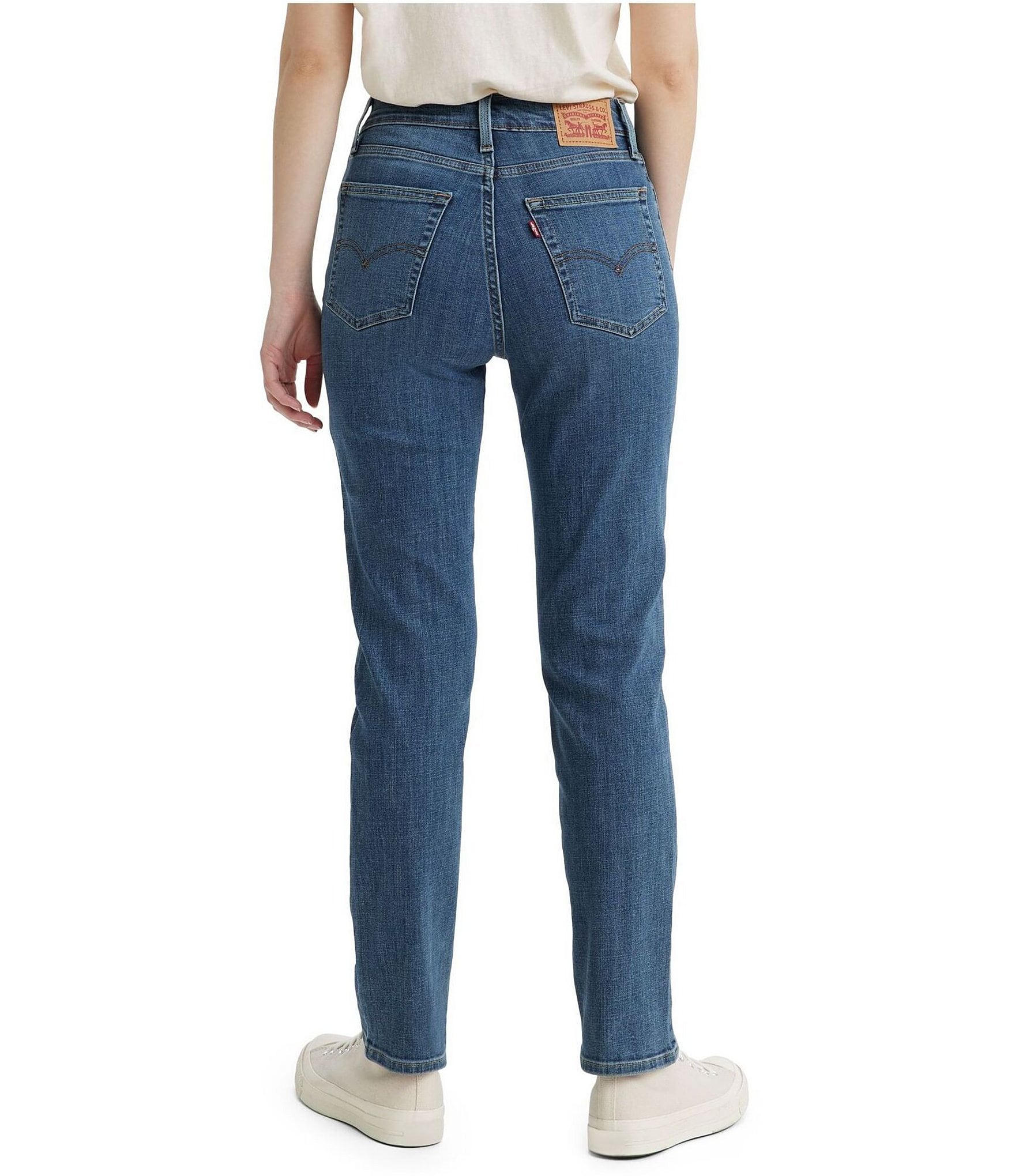 Levi's® High Rise Straight Jeans