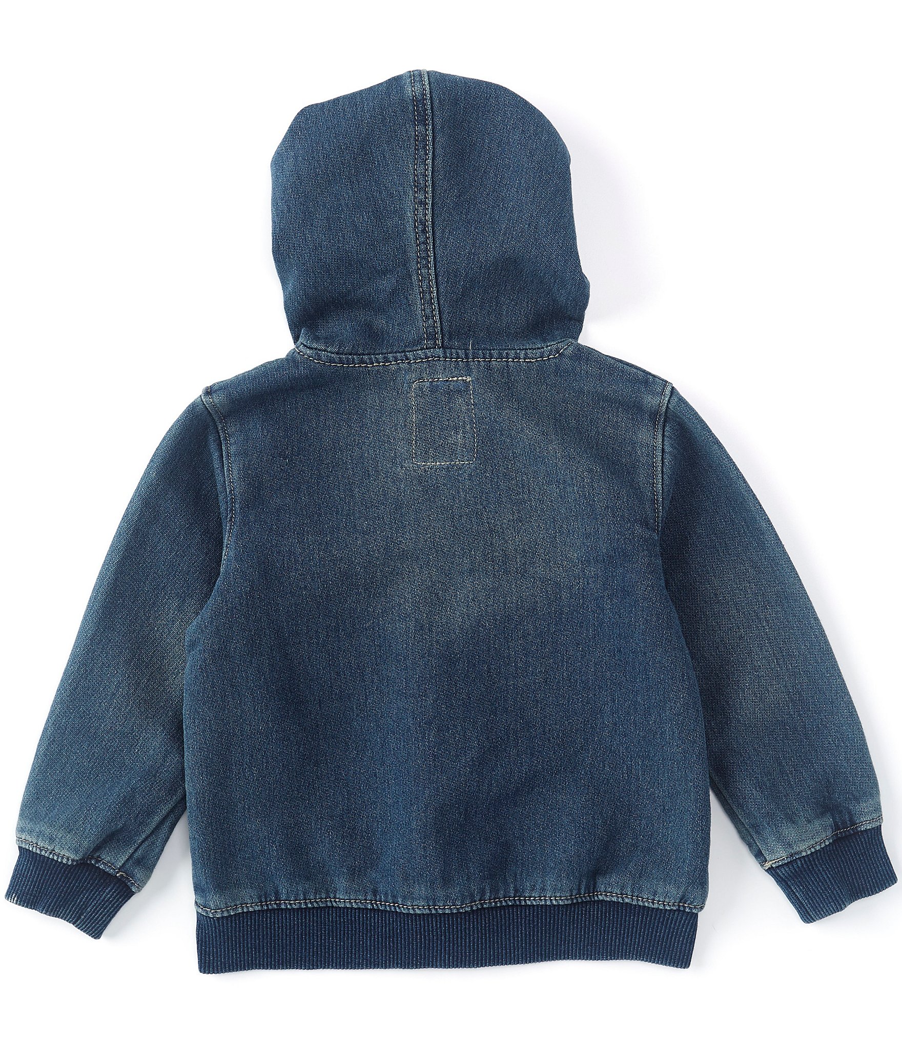 Levi's® Baby Boys 12-24 Months Knit-Denim Hoodie