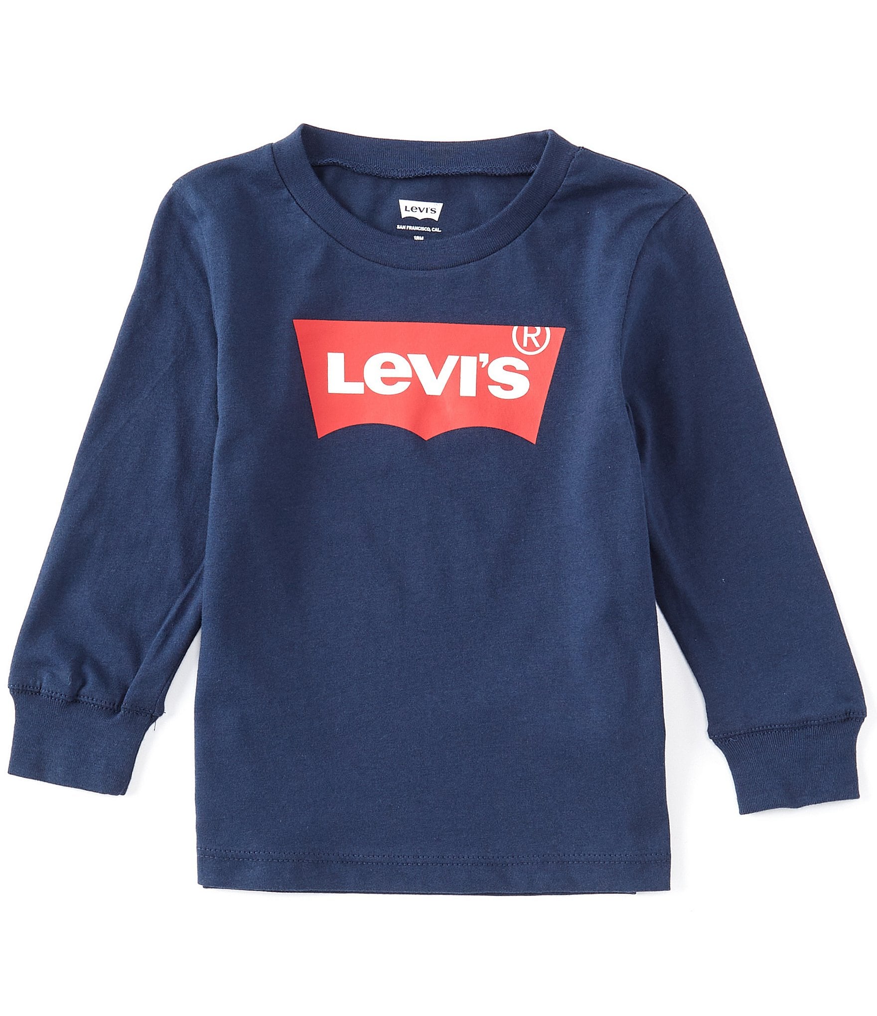 Levis® Baby Boys 12 24 Months Long Sleeve Batwing Tee Dillards