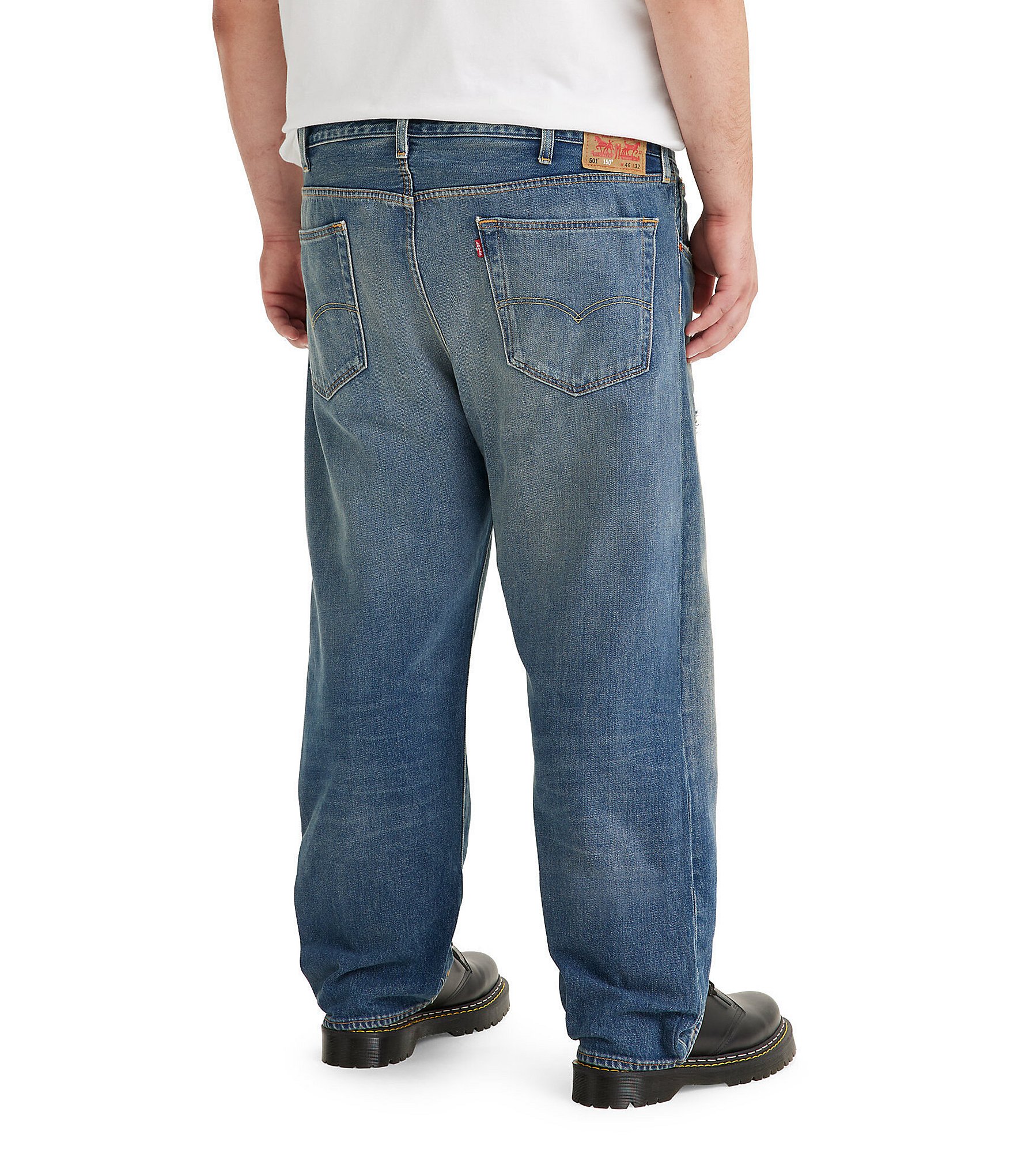 Levi's® Big & Tall 501 Distressed Original Fit Jeans