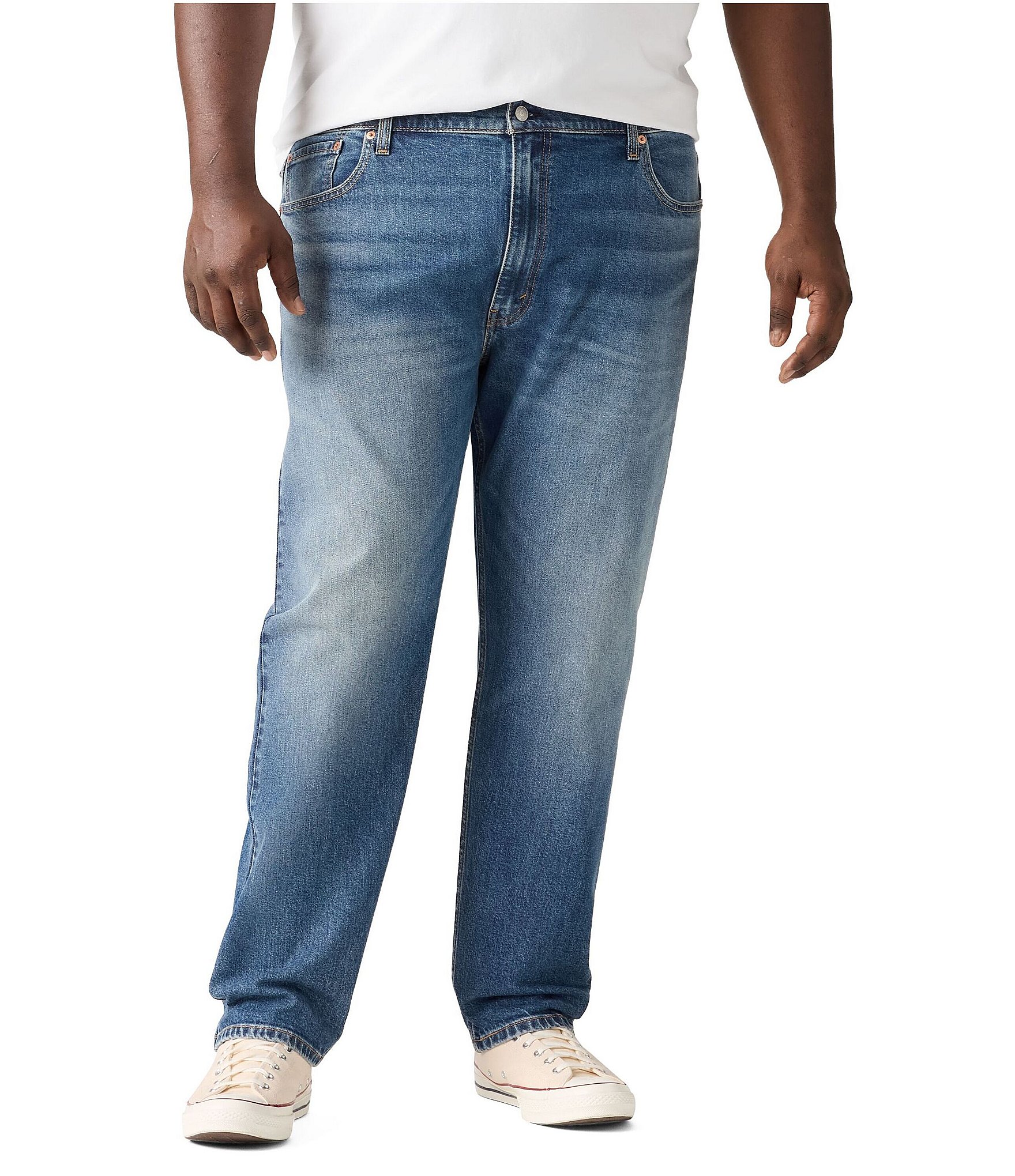 Levi's® Big & Tall 502 Regular Fit Tapered Stretch Jeans