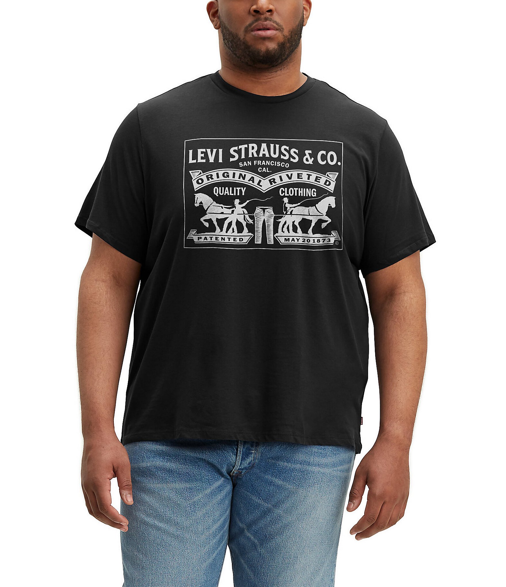 Levi's® Big & Tall Short Sleeve Graphic T-Shirt