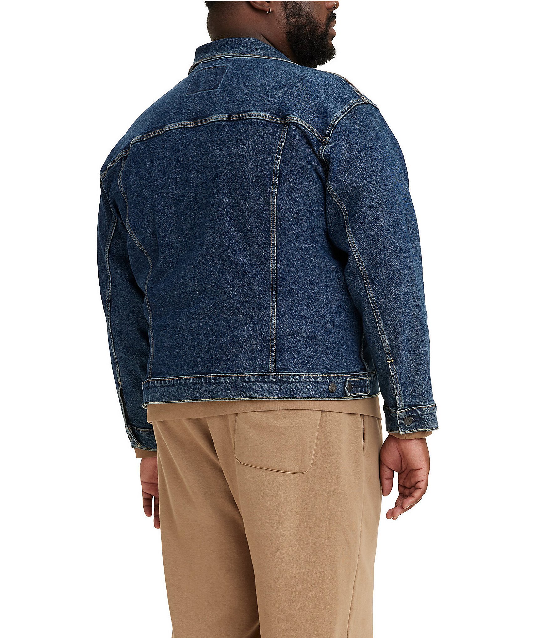 Levi's® Big & Tall Stretch Denim Trucker Jacket