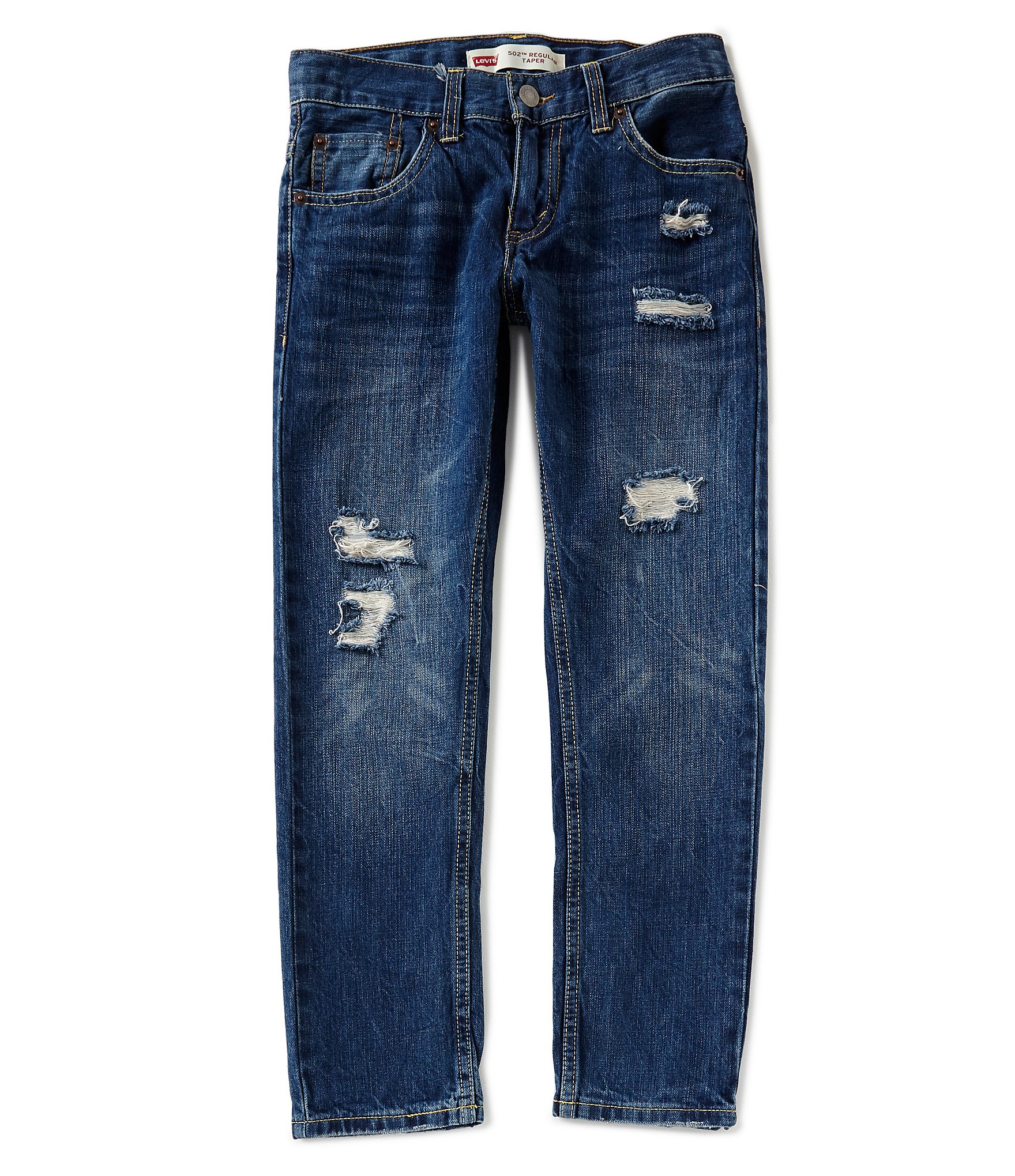 Levi's® Big Boys 8-20 502 Regular Destructed Taper Fit Jeans | Dillard's