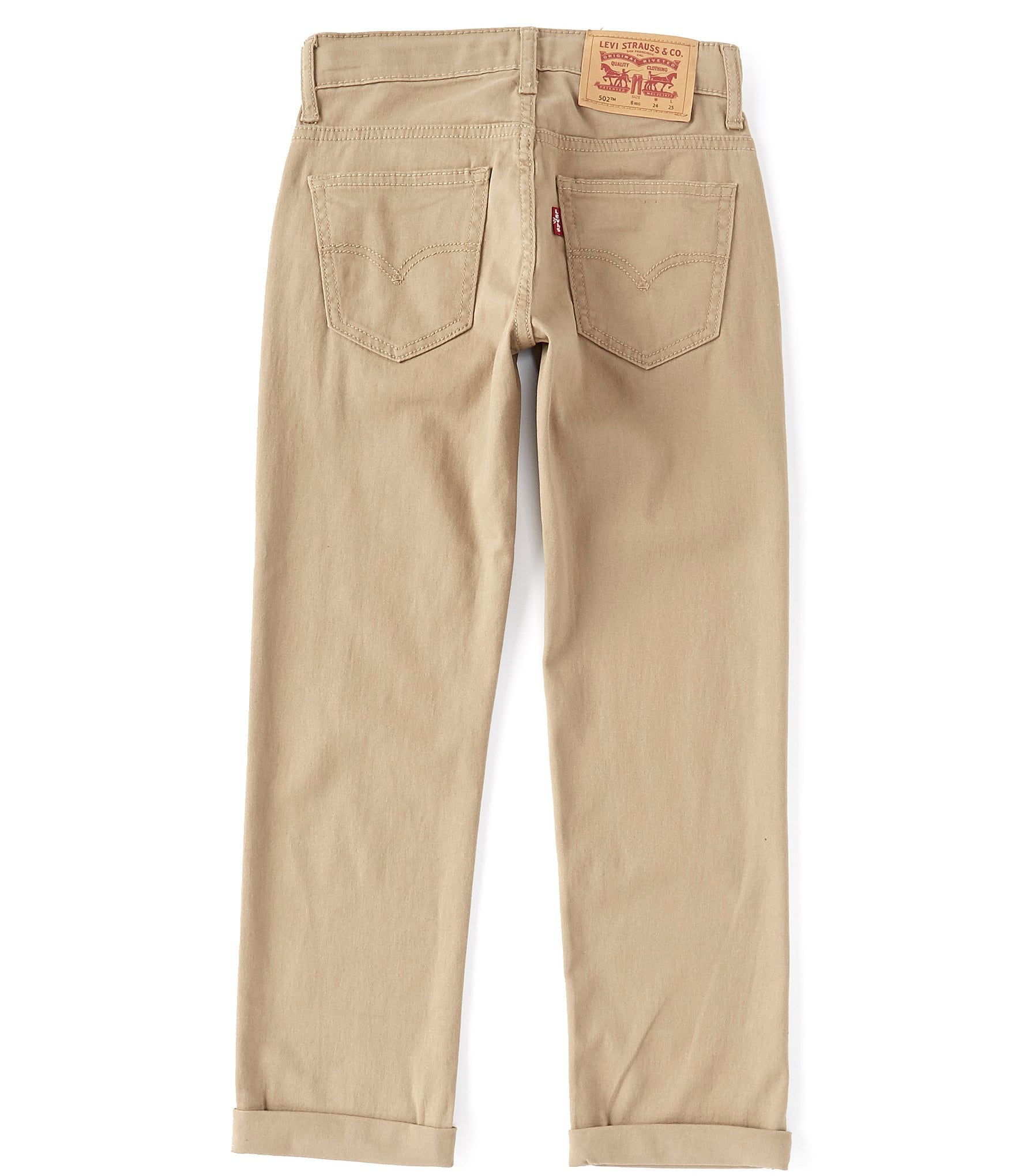 Levi's® Big Boys 8-20 502™ Regular Tapered-Fit Chino Pants