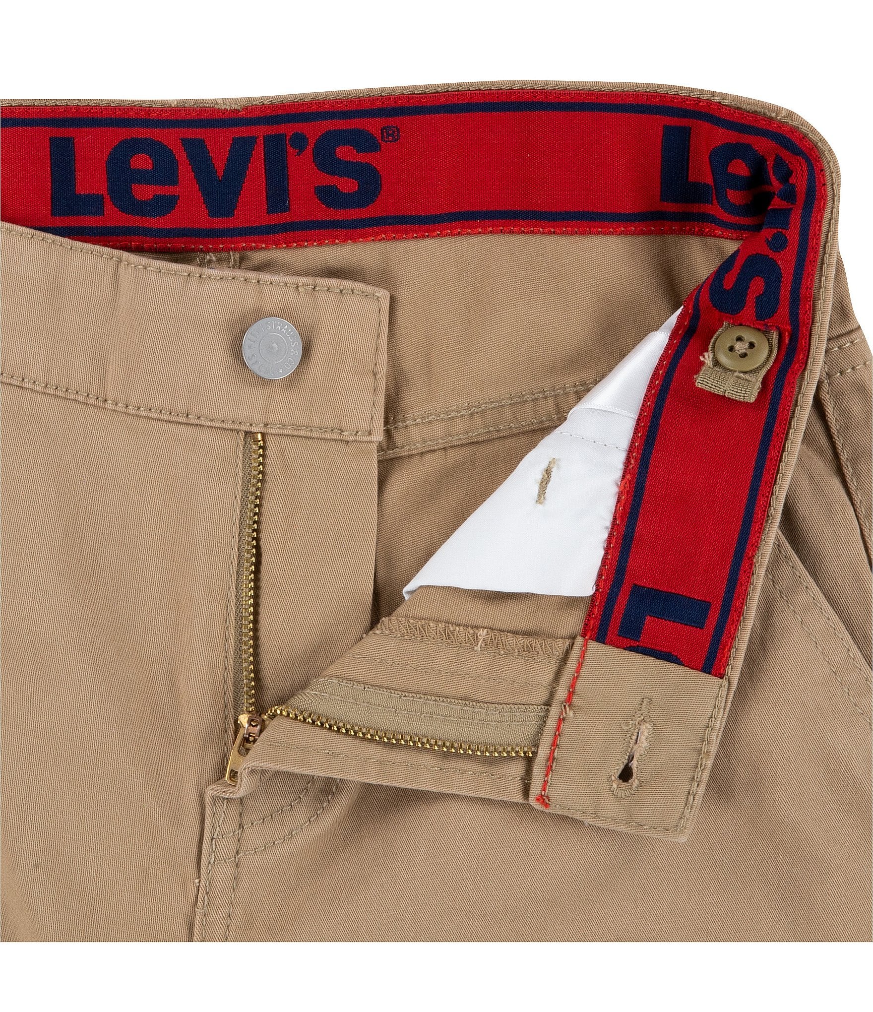 Levi's® Big Boys 8-20 502™ Regular Tapered-Fit Chino Pants