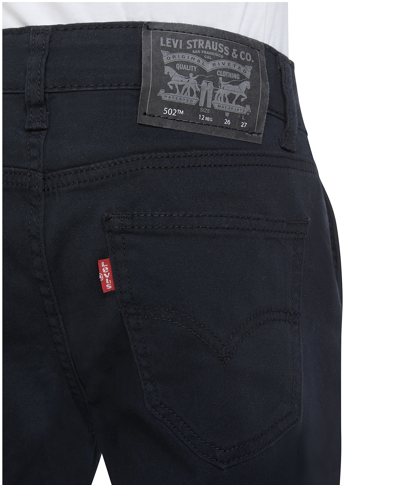 Levi's® Big Boys 8-20 502™ Regular Tapered-Fit Chino Pants