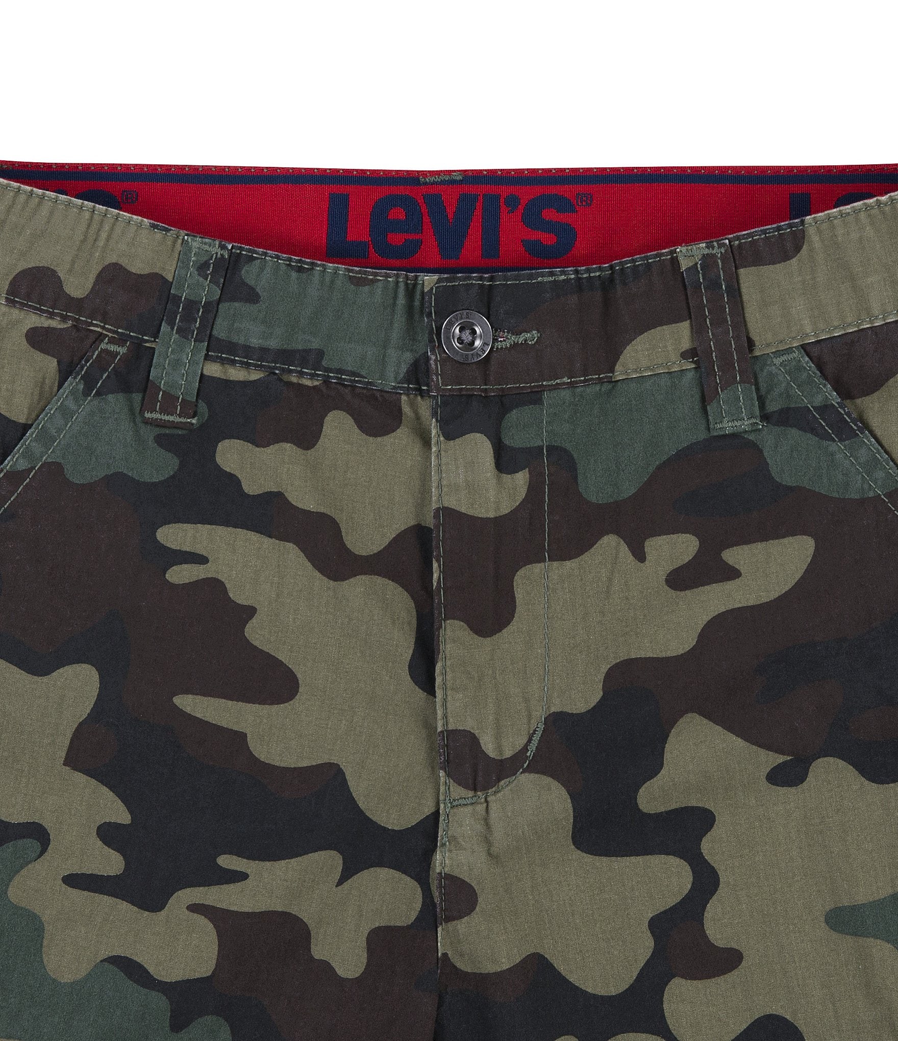 Levi's® Big Boys 8-20 Camo Relaxed-Fit Cargo Shorts