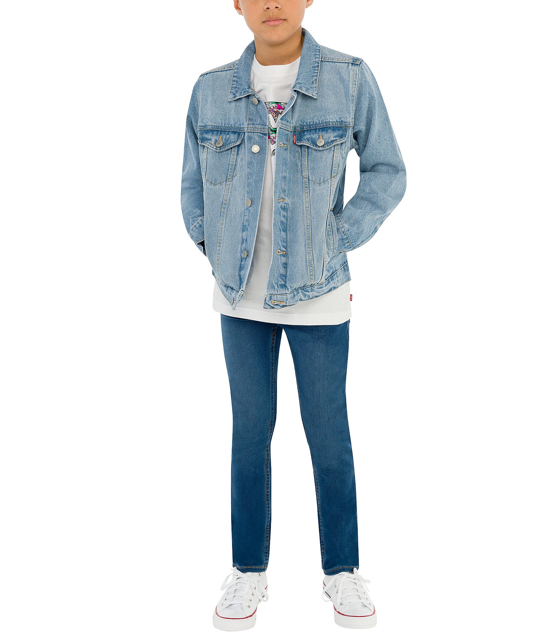 Levi's® Big Boys 8-20 Denim Trucker Jacket